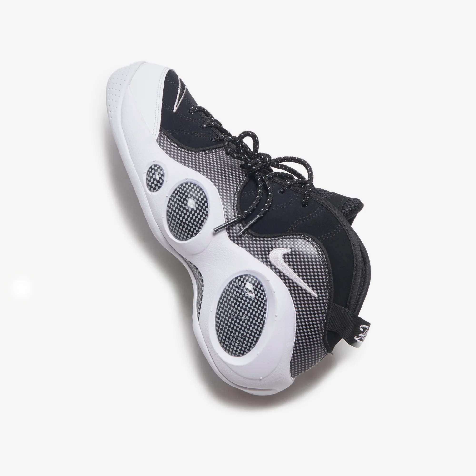 Nike Air Zoom Flight 95 - Black / White / Metallic Silver - Image 4