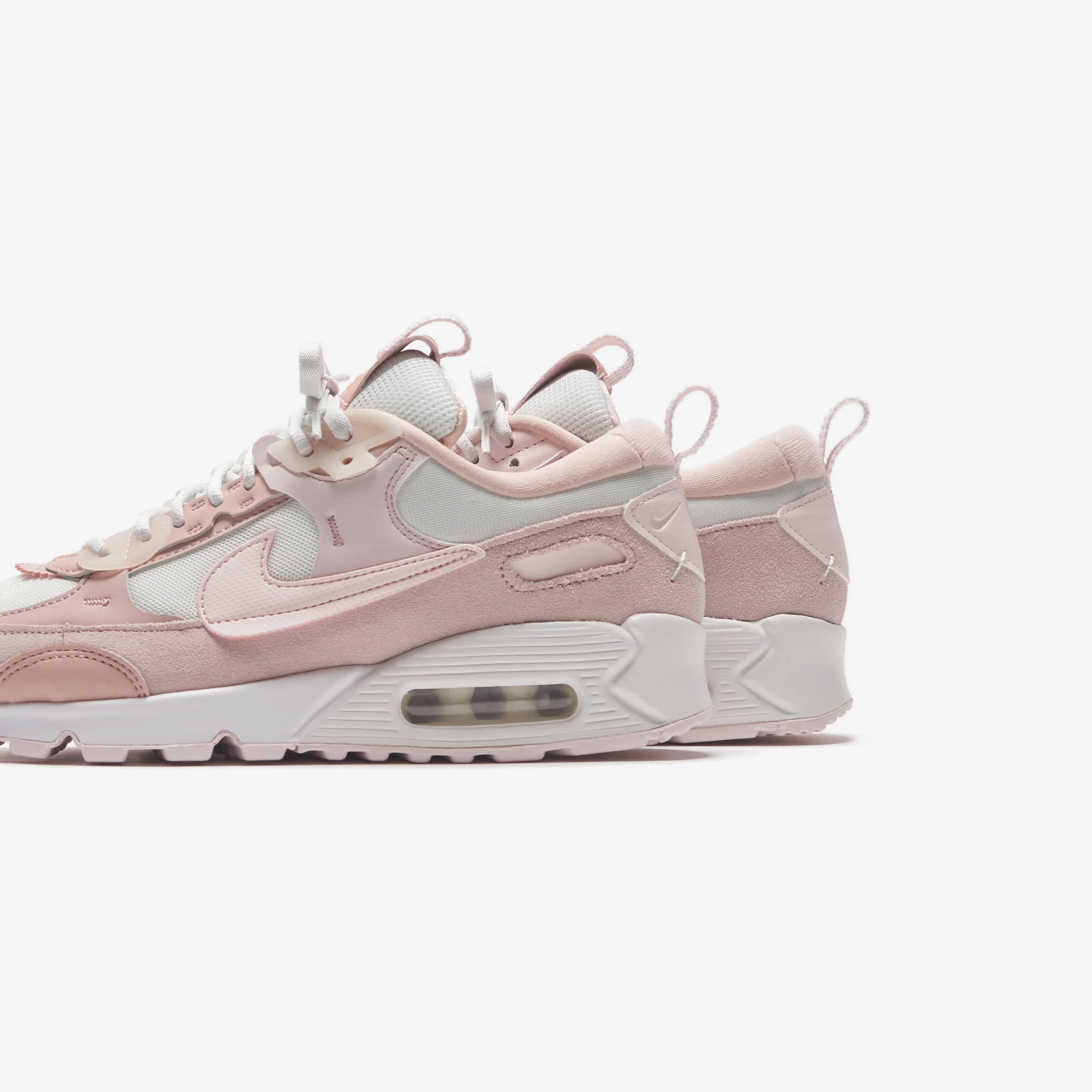 Nike Wmns Air Max 90 Futura - Summit White / Light Soft Pink - Image 3