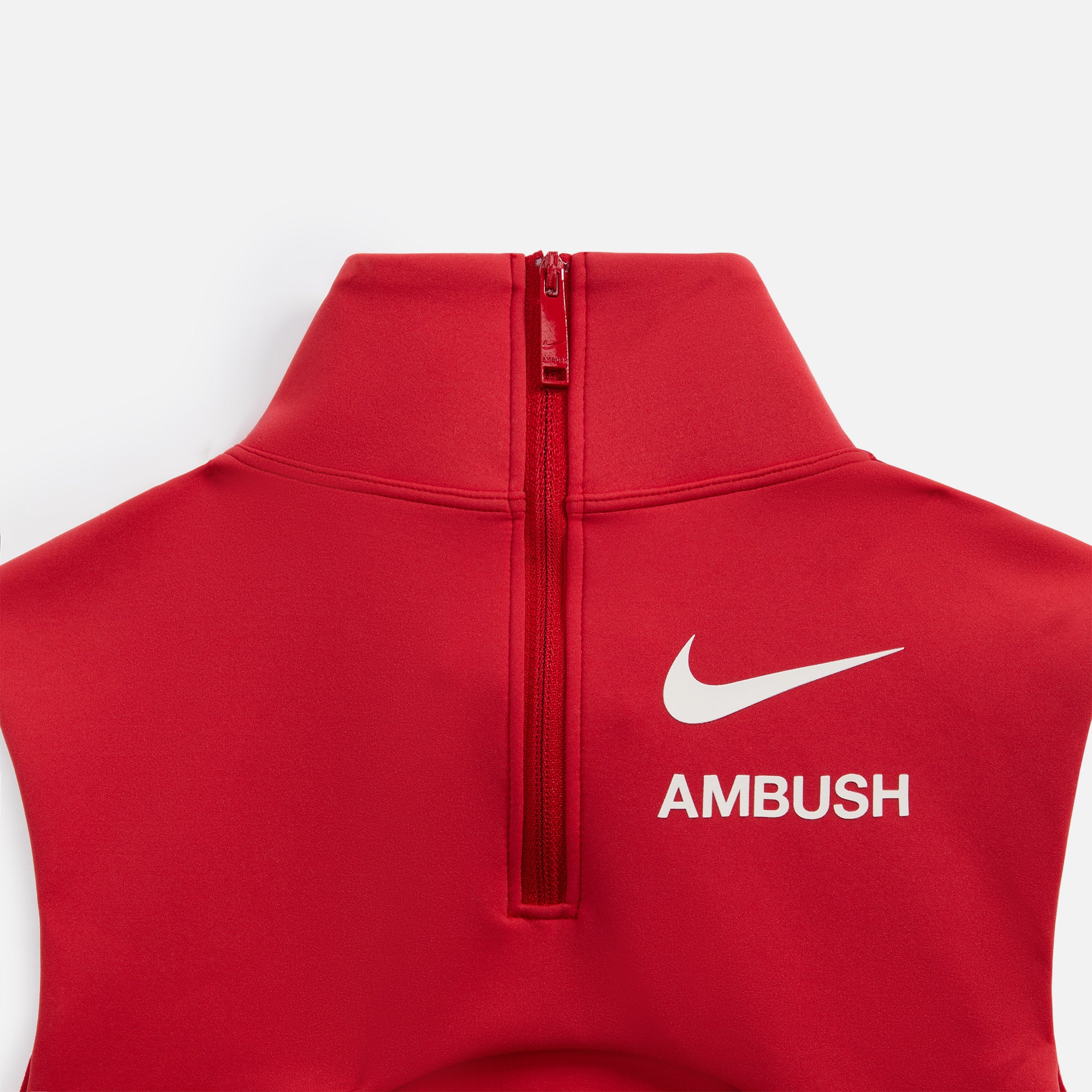Nike x Ambush WMNS NRG Bra - Gym Red / Phantom - Image 4