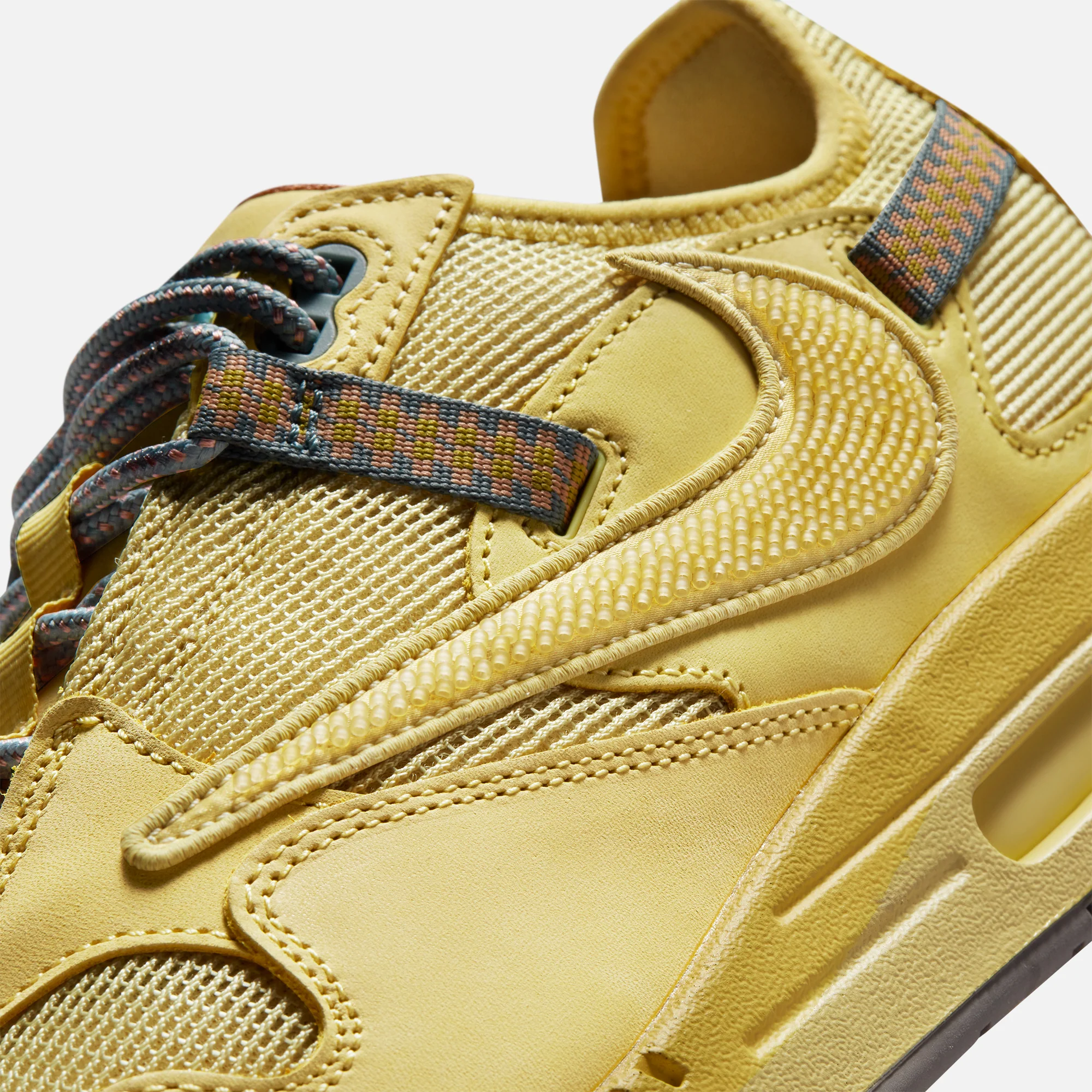Nike x Travis Scott Air Max 1 Cactus Jack - Saturn Gold / Tea Tree Mist-Tent - Image 6