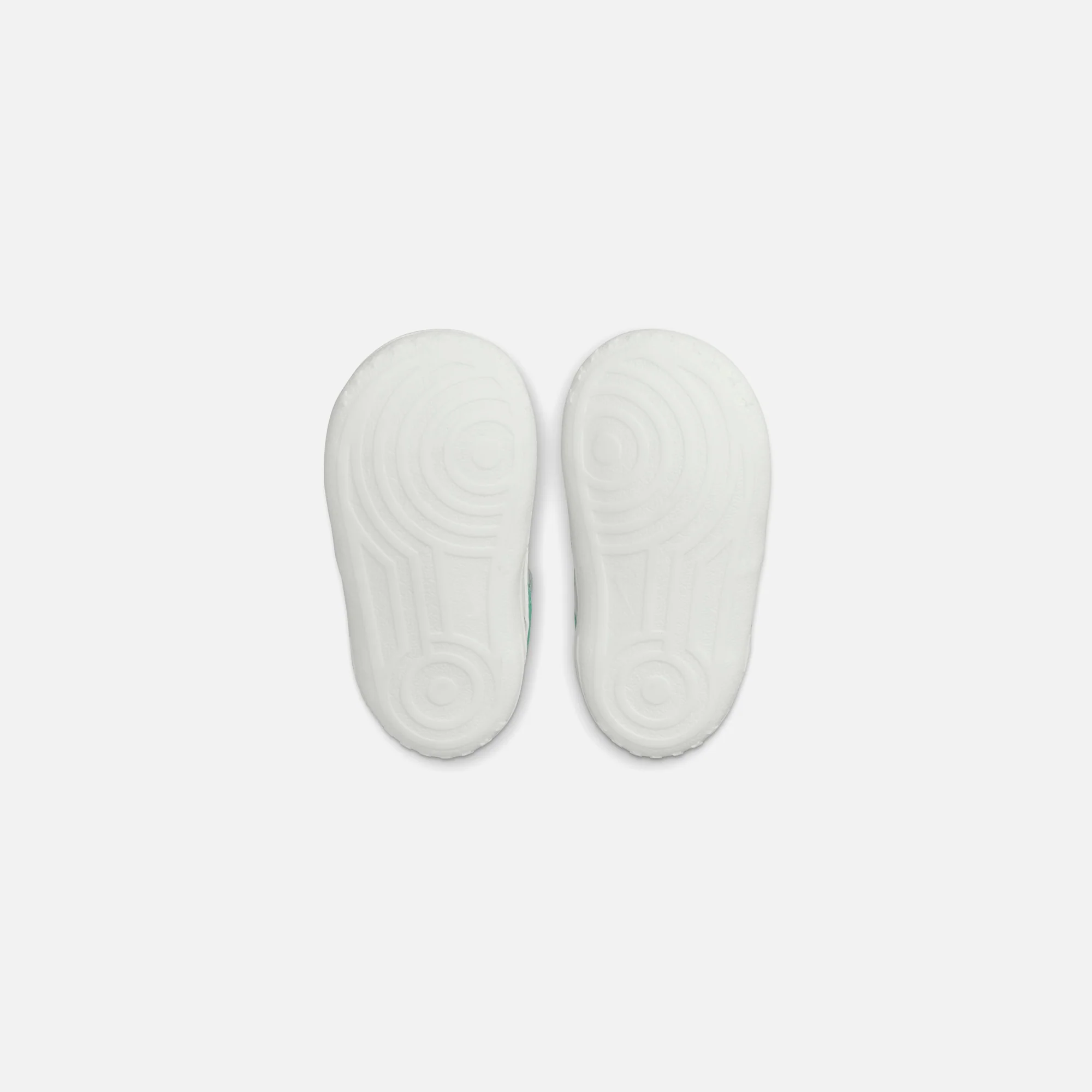 Nike Crib Air Force 1 - Summit White / Emerald Rise - Image 7