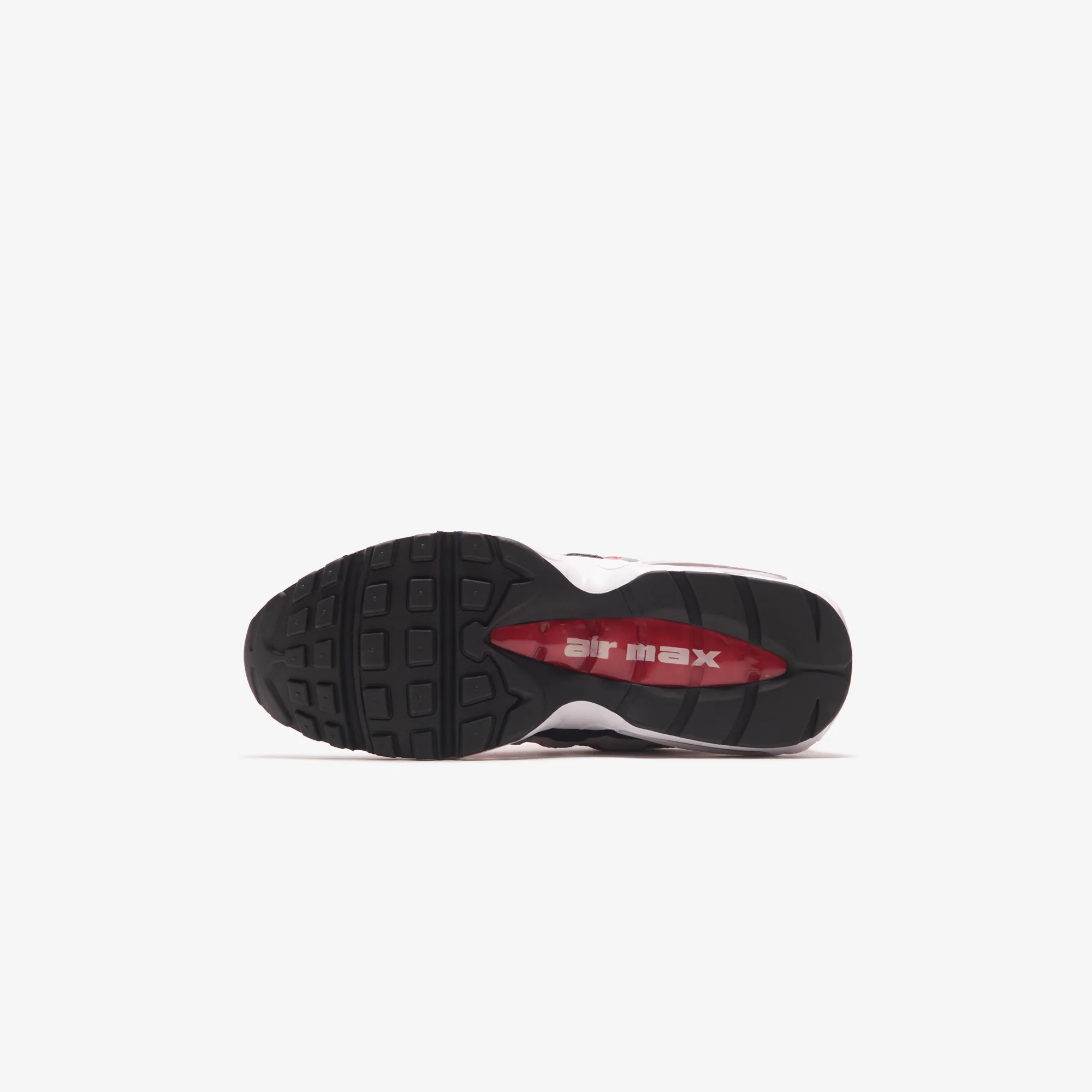 Nike Air Max 95 Essential - Black / White / Varsity Red / Particle Grey - Image 5