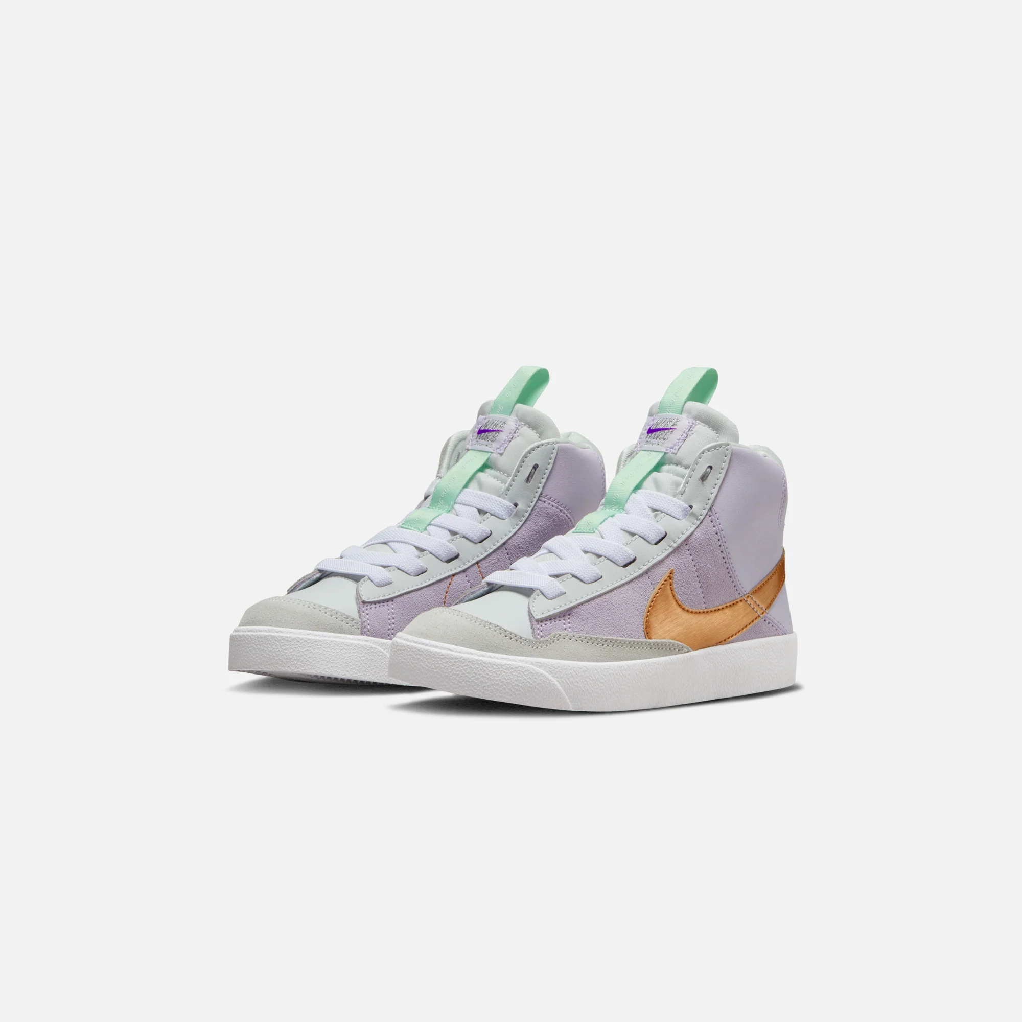 Nike Pre-School Blazer Mid `77 SE D - Barely Grape / Metallic Copper - Image 2