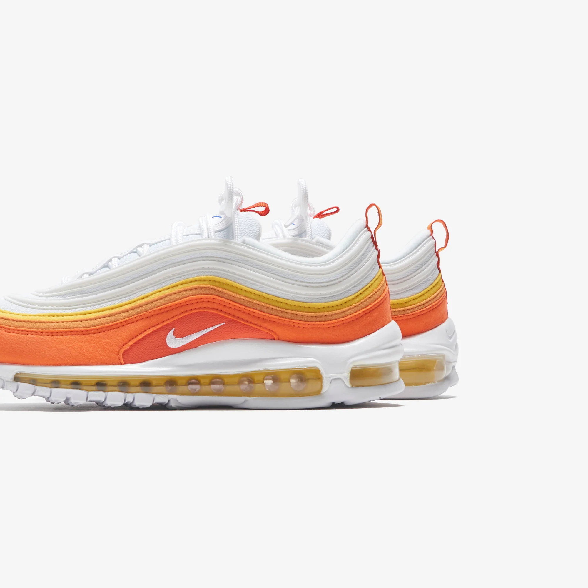 Nike Air Max 97 Athletic Club - Rush Orange / Vivid Sulfur / Light Curry / White - Image 4