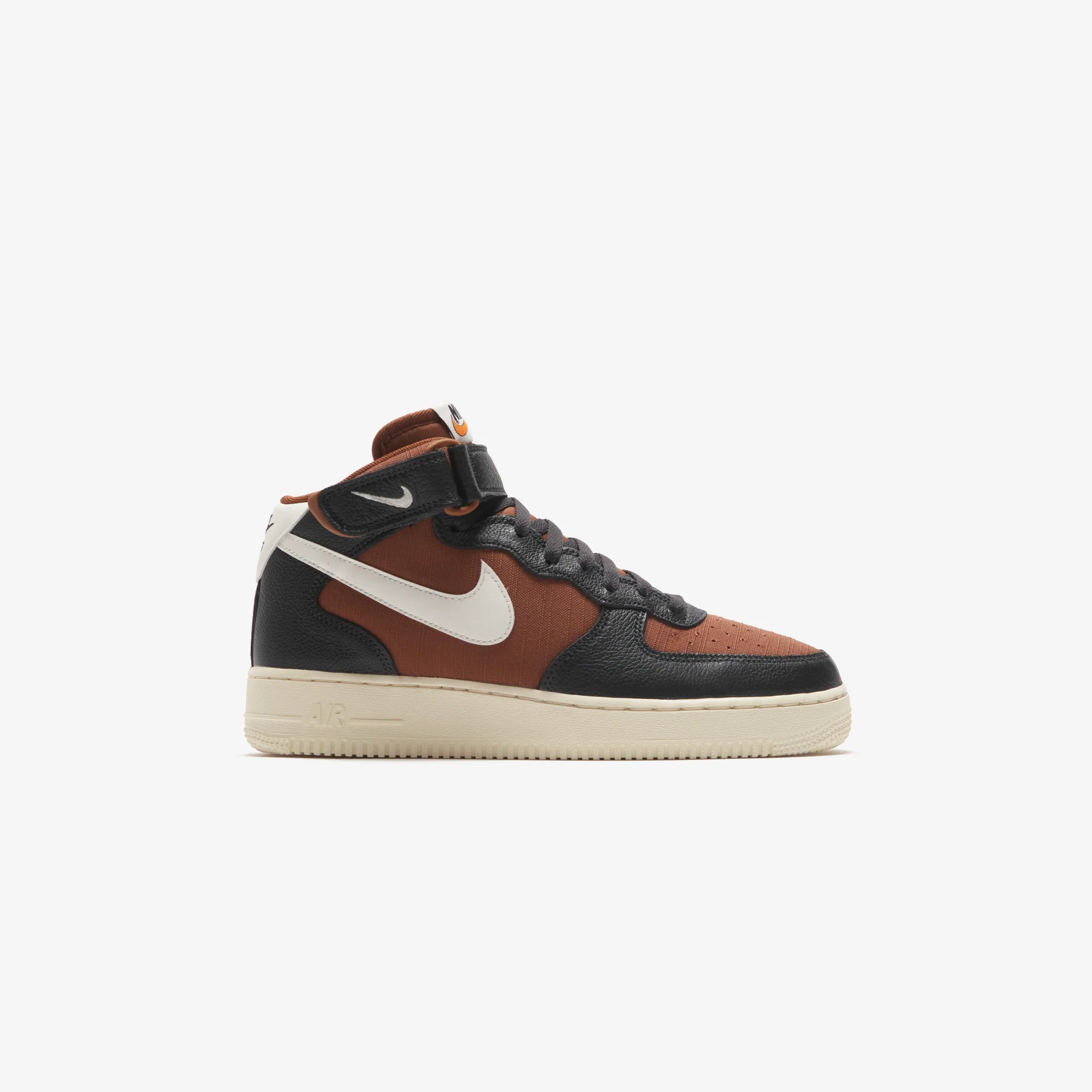 Nike Air Force 1 Mid `07 LX - Off Noir / Pecan / Alpha Orange / Sail