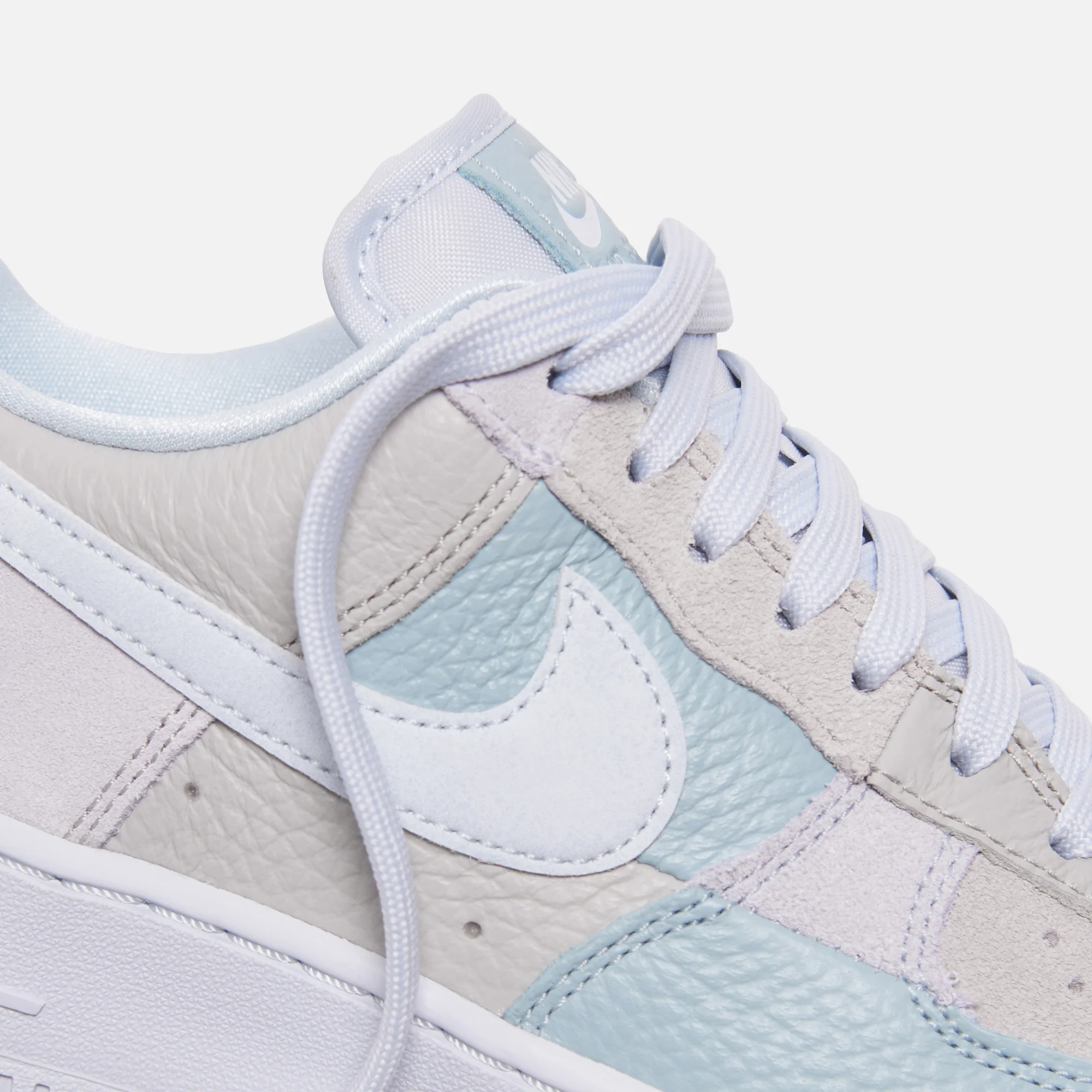 Nike WMNS Air Force 1 `07 Low NH1 - Football Grey / Aura / Ocean Cube - Image 4