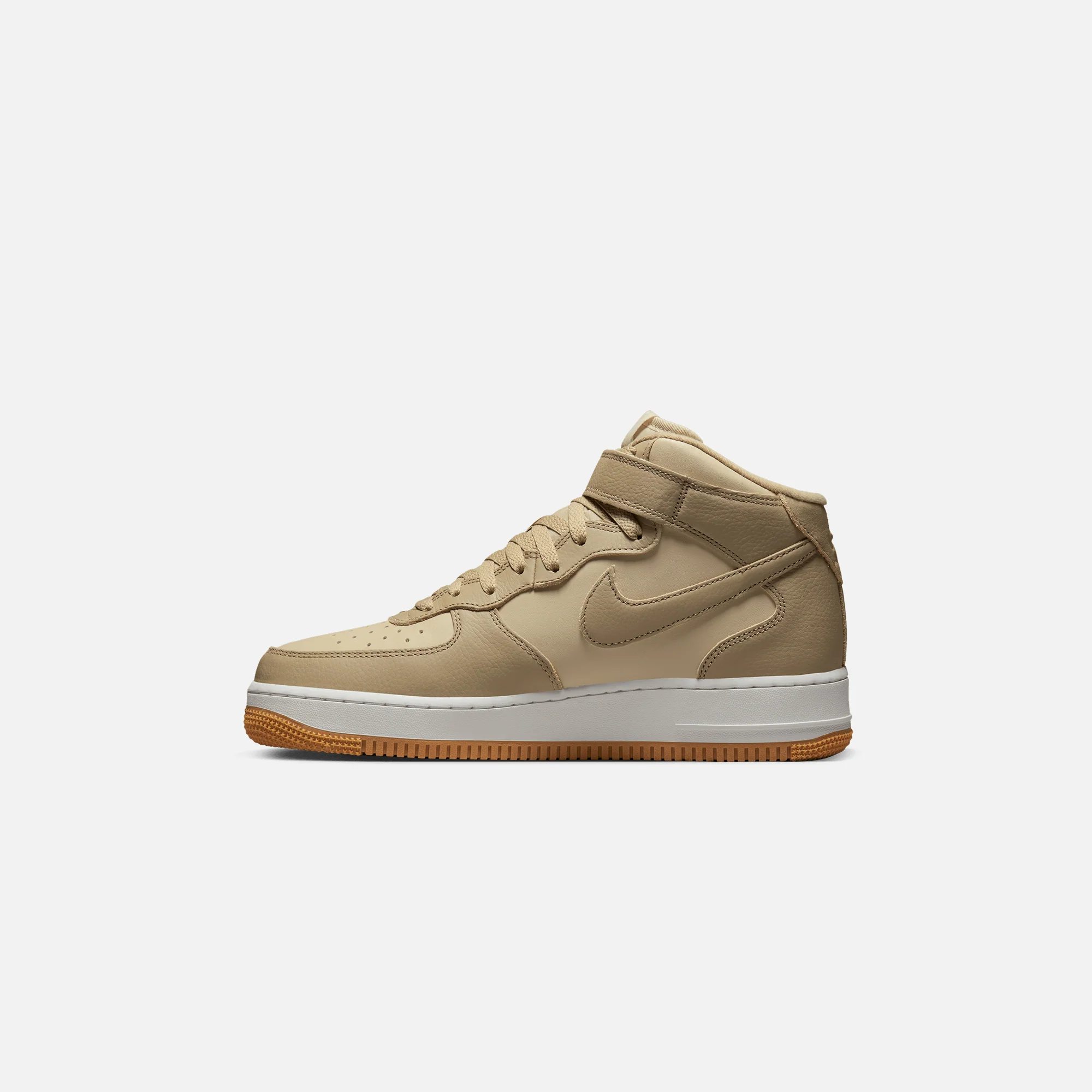 Nike Air Force 1 Mid `07 LX NBHD - Limestone / Rattan / Summit White - Image 3