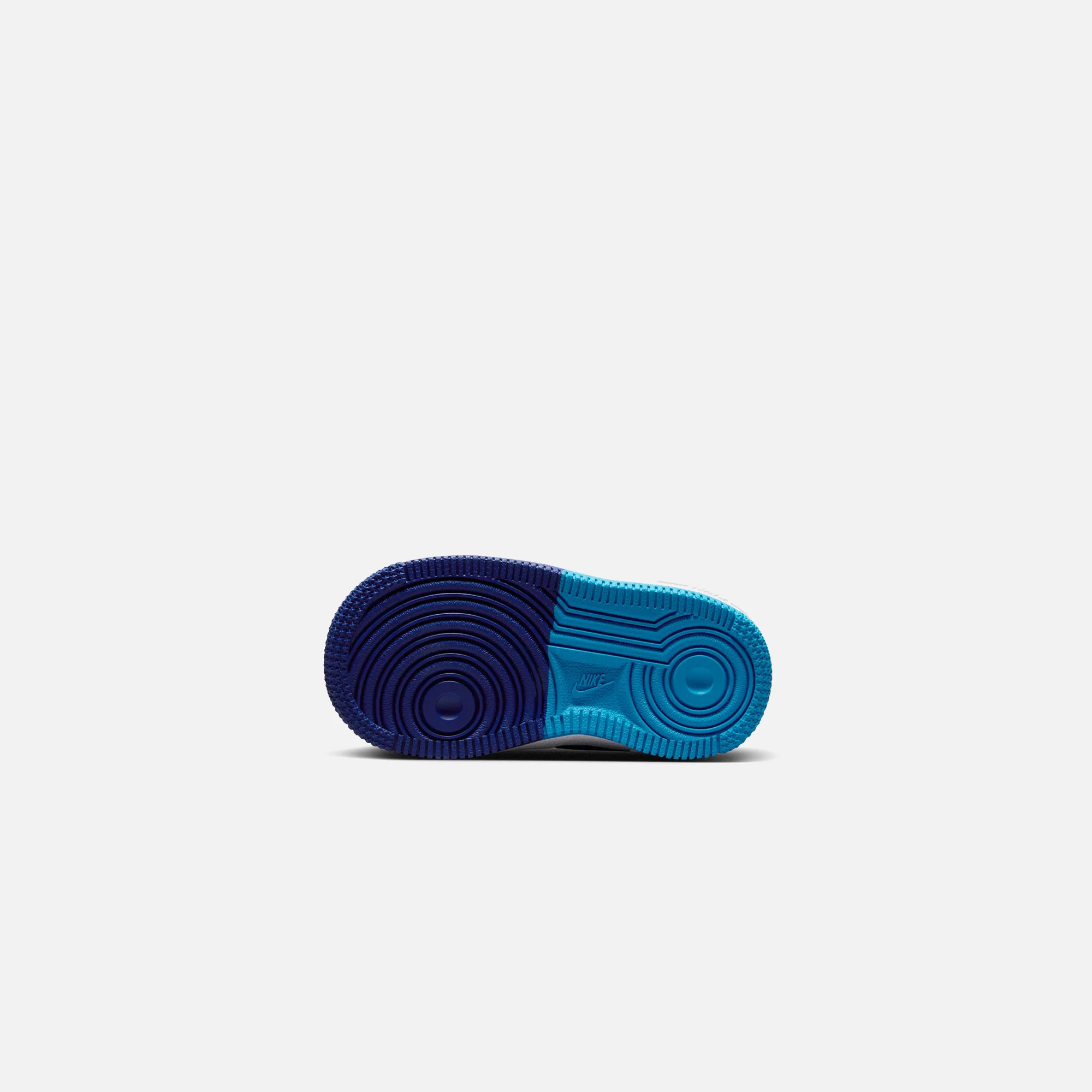 Nike Toddler Force 1 Lv8 2 - White / Deep Royal Blue / Baltic Blue / Light Photo Blue - Image 3