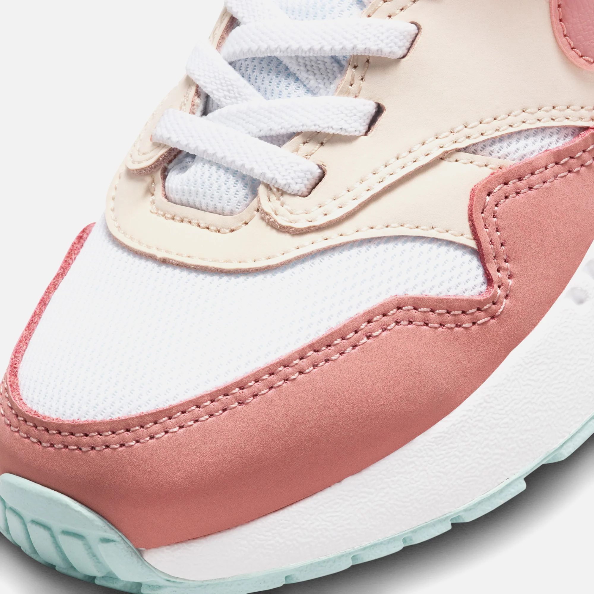 Nike PS Air Max 1 - White / Red Stardust / Guava Ice / Pink Spell - Image 6