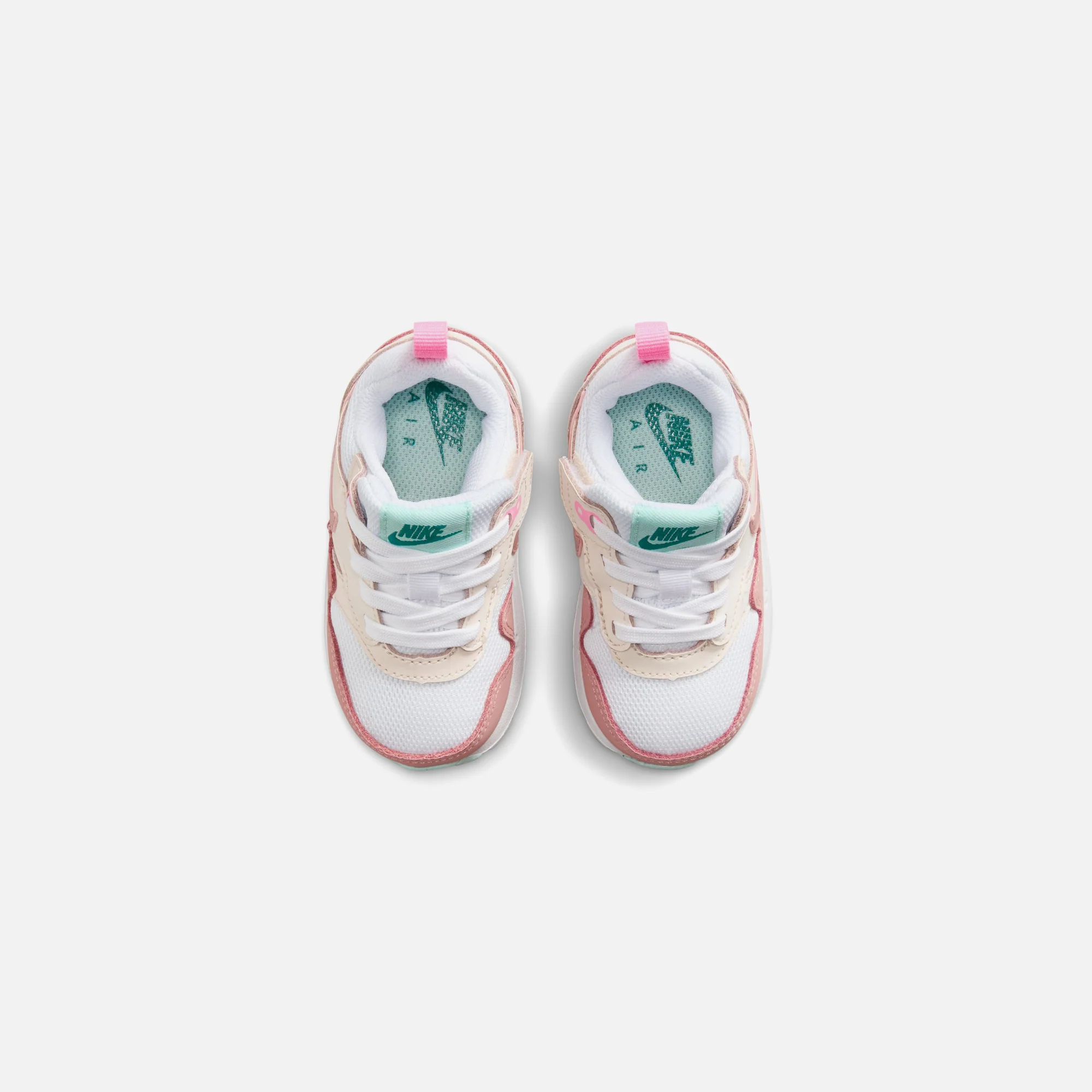 Nike Toddler Air Max 1 - White / Red Stardust / Guava Ice / Pink Spell - Image 6
