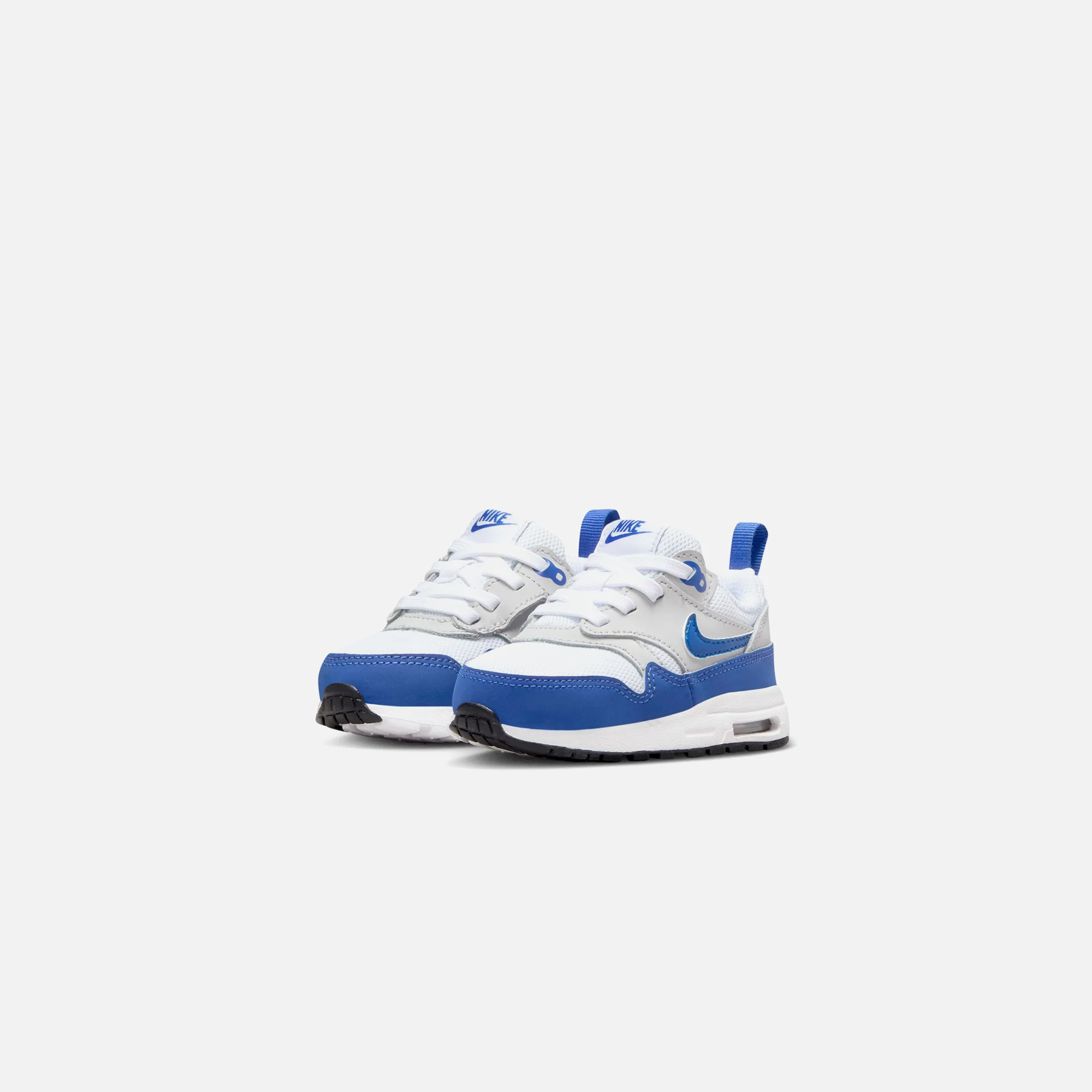 Nike TD Air Max 1 Easyon - White / Game Royal / Neutral Grey - Image 2