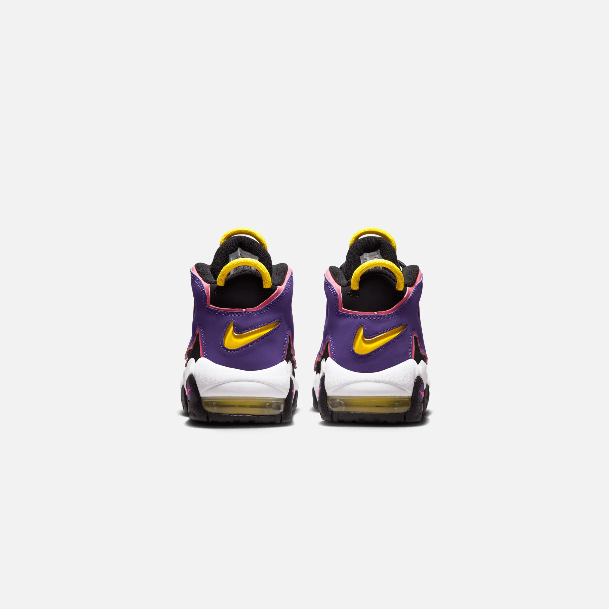 Nike Air More Uptempo `96 - Black / Multi-Color / Court Purple - Image 4