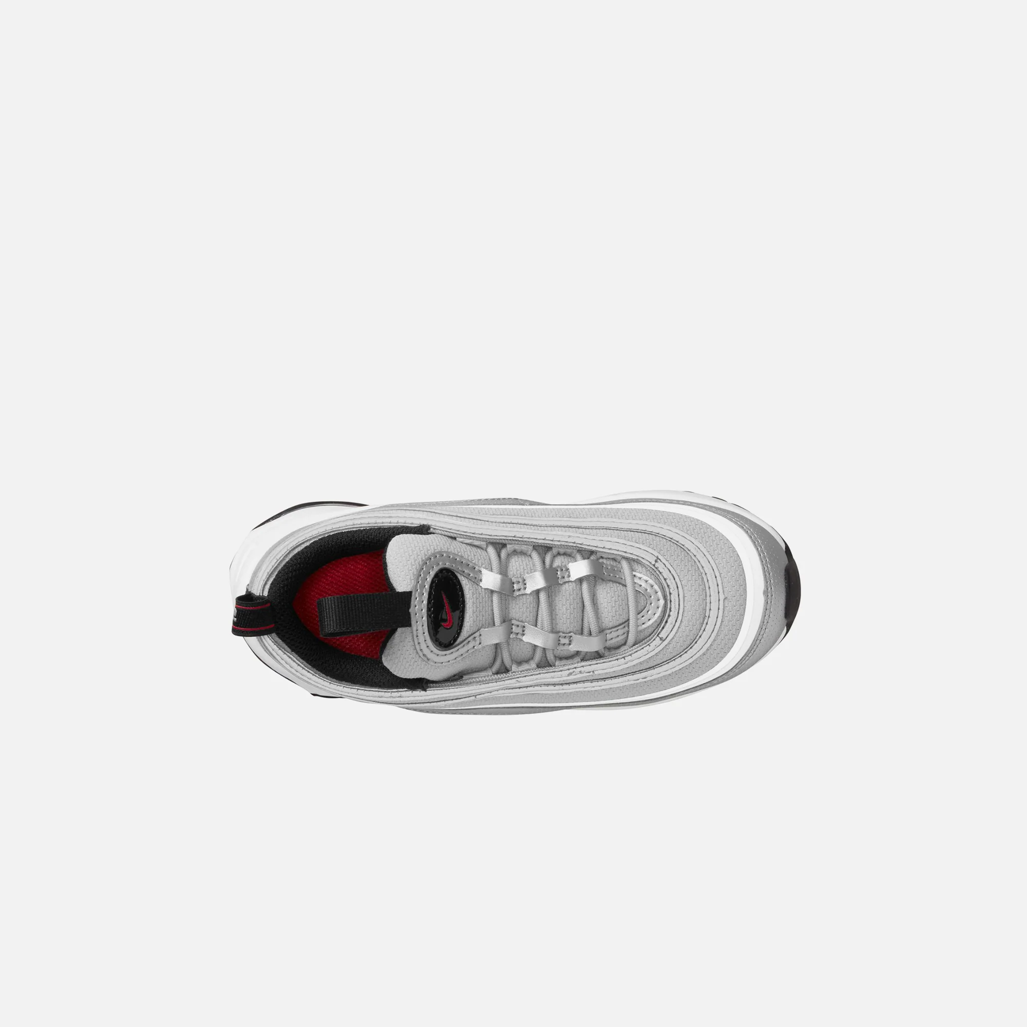 Nike Pre-School Air Max 97 - Metallic Silver / Varsity Red / White / Black - Image 5