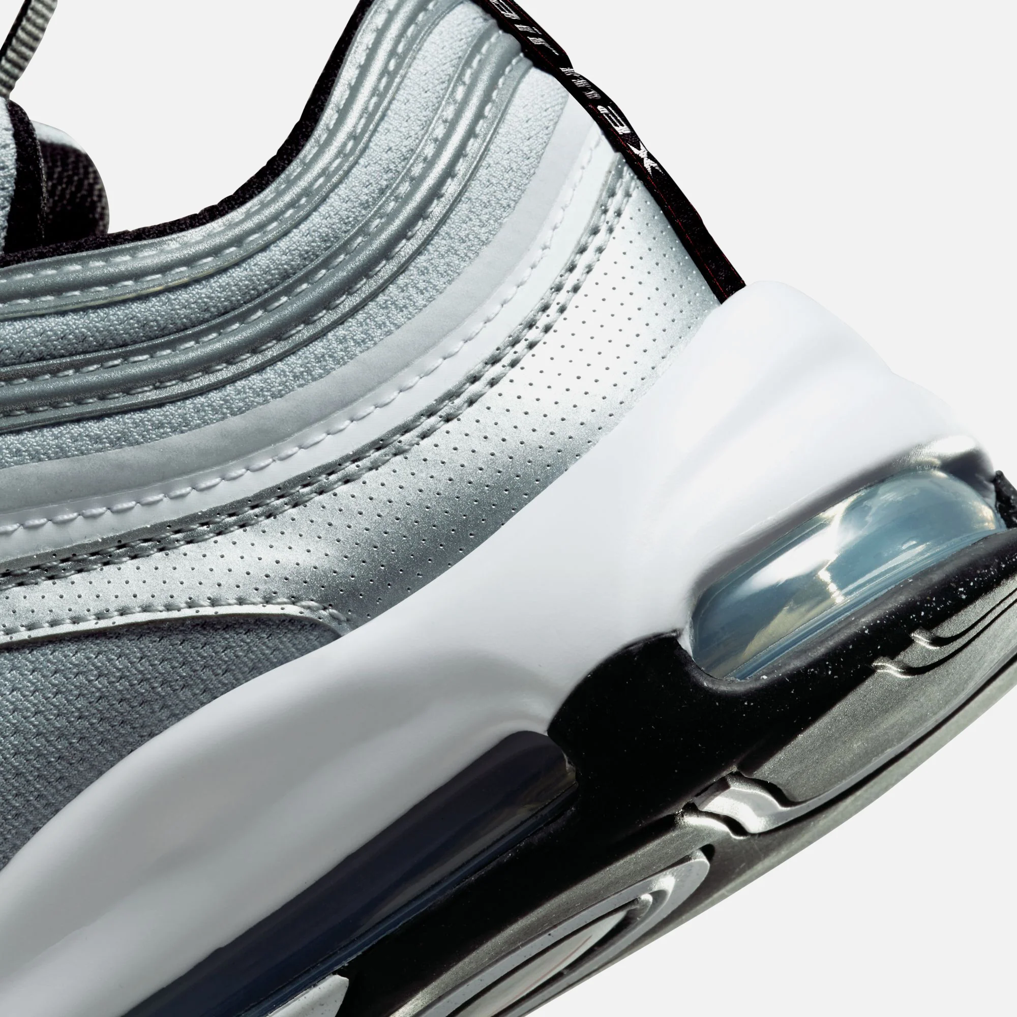 Nike Pre-School Air Max 97 - Metallic Silver / Varsity Red / White / Black - Image 8