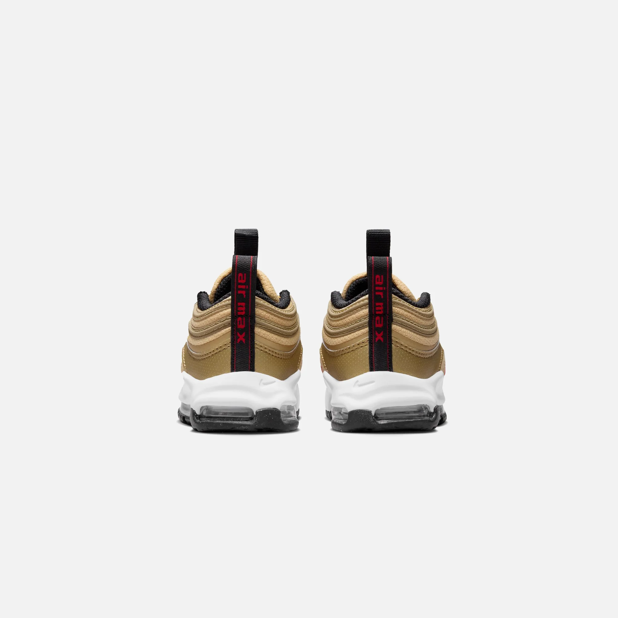 Nike TD Air Max 97 - Metallic Gold / University Red / Black / White - Image 5