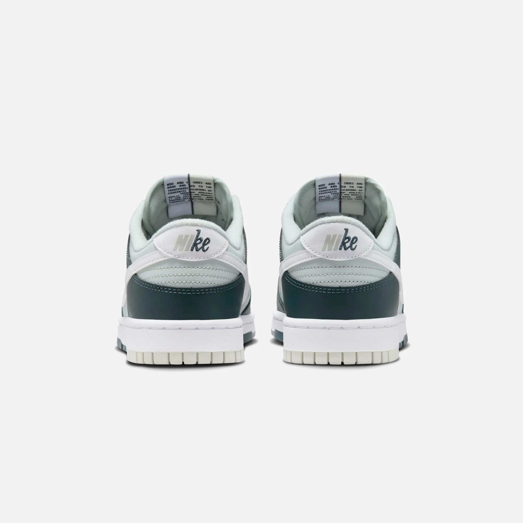 Nike Dunk Low Retro Premium - Deep Jungle / White / Light Silver - Image 7