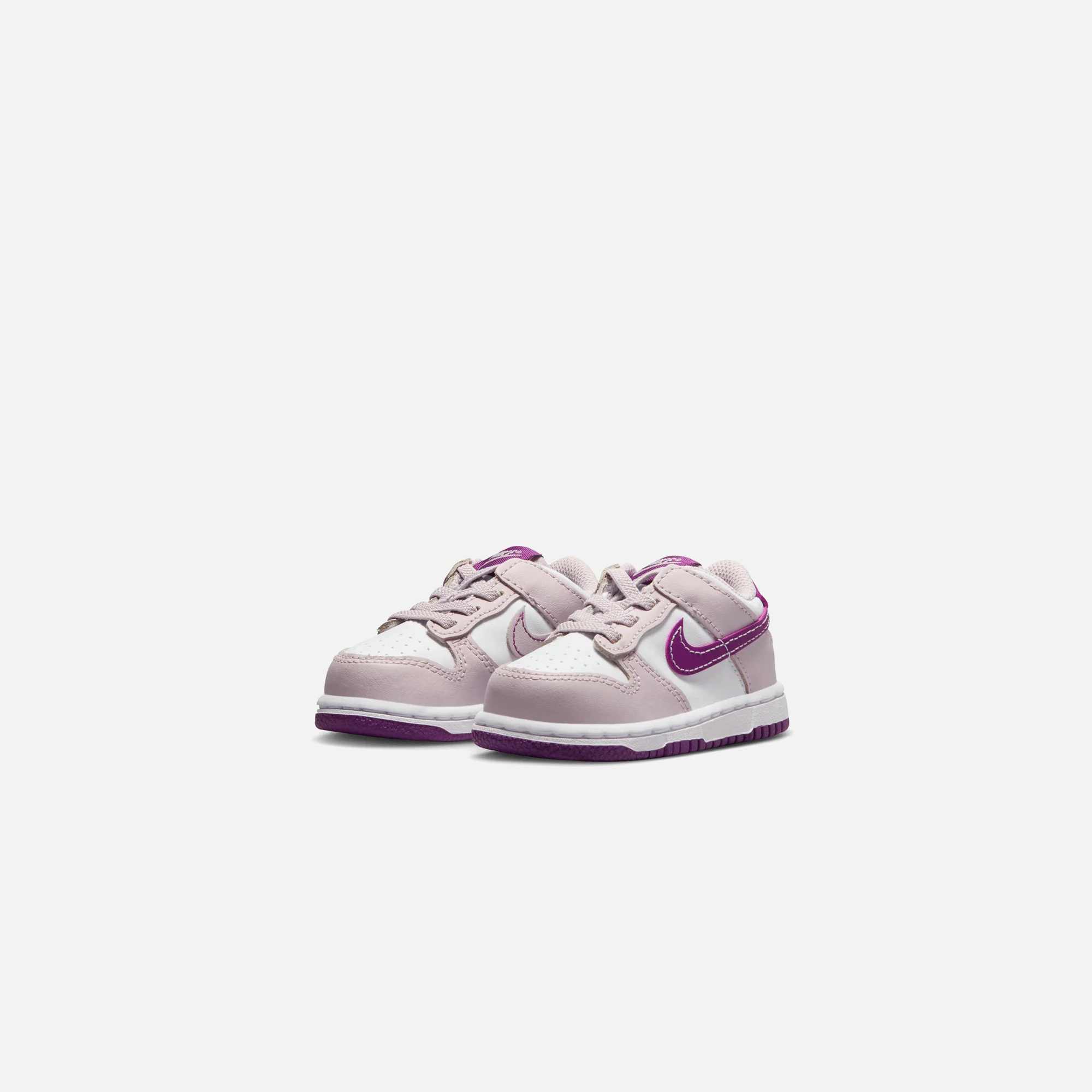 Nike TD Dunk Low - White / Light Menta / White / Light Orewood Brown - Image 2
