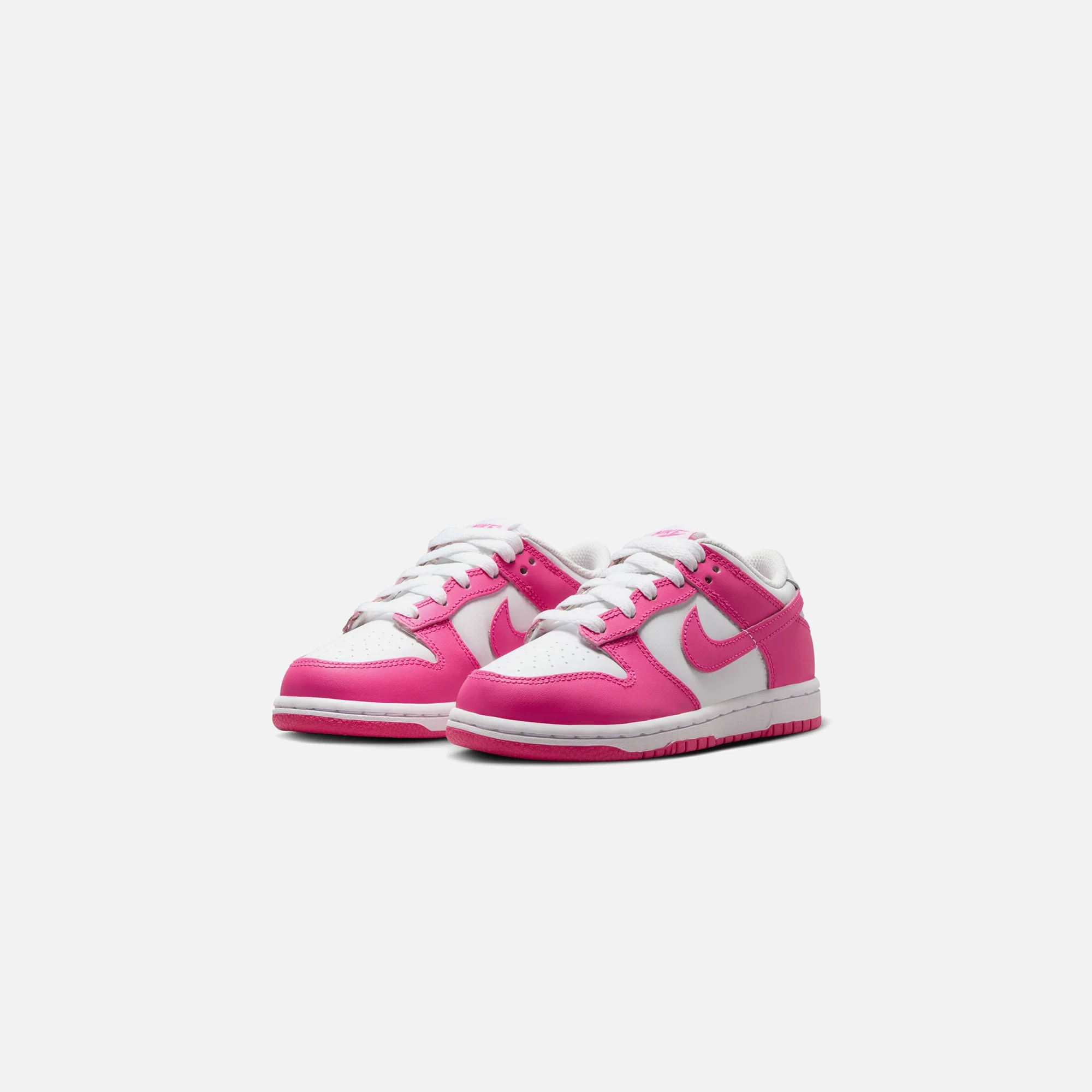 Nike PS Dunk Low - White / Laser Fuchsia - Image 2