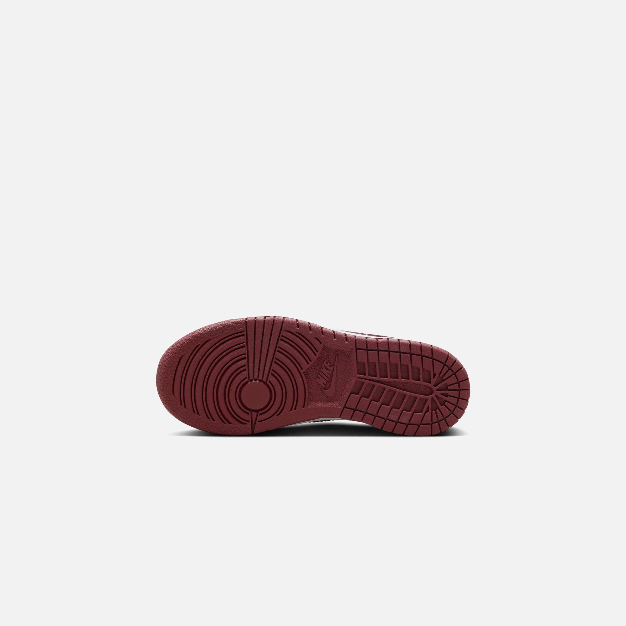 Nike PS Dunk Low - White / Redwood / Gym Red - Image 8