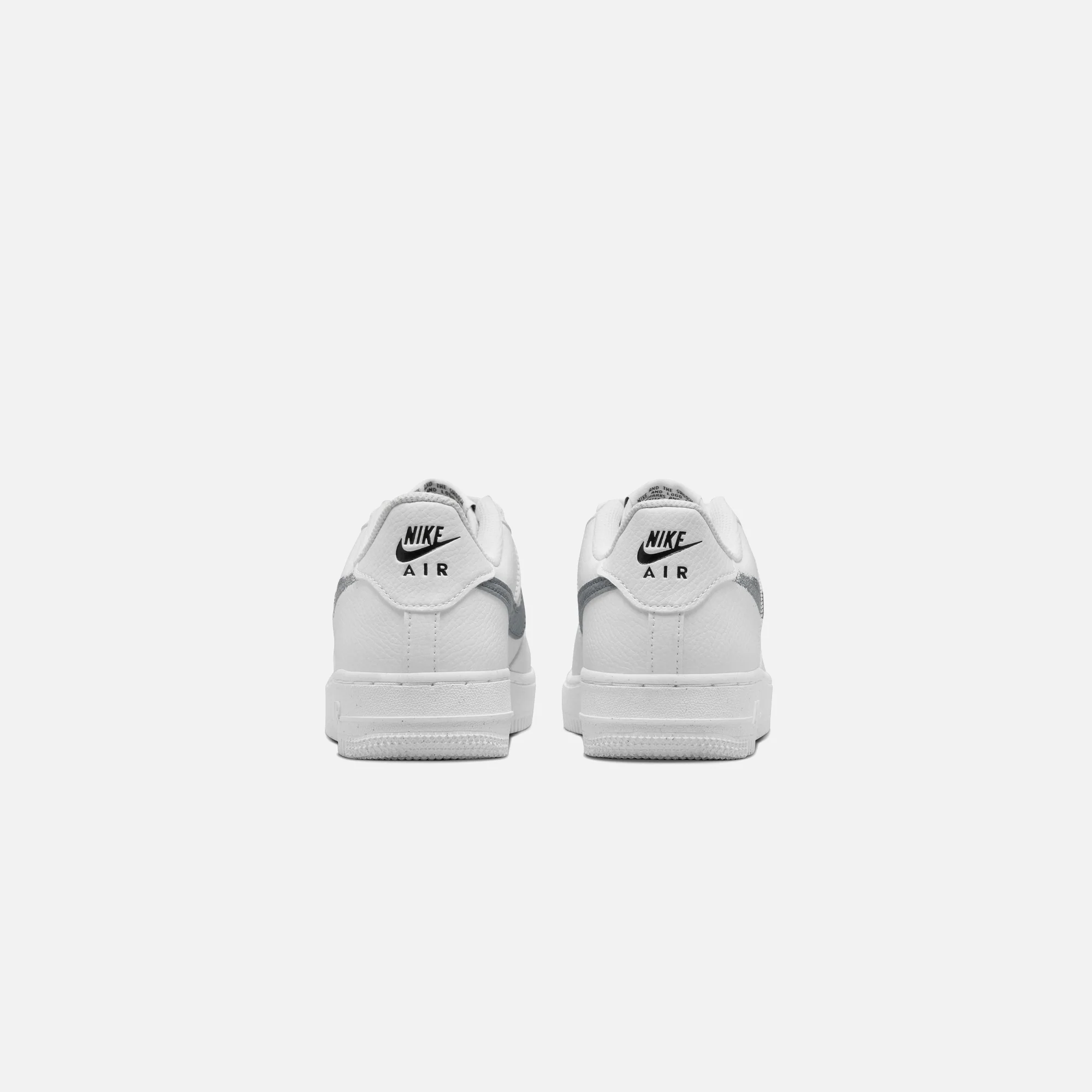 Nike Grade School Air Force 1 Impact Next Nature - White / Black / Cool Grey - Image 4
