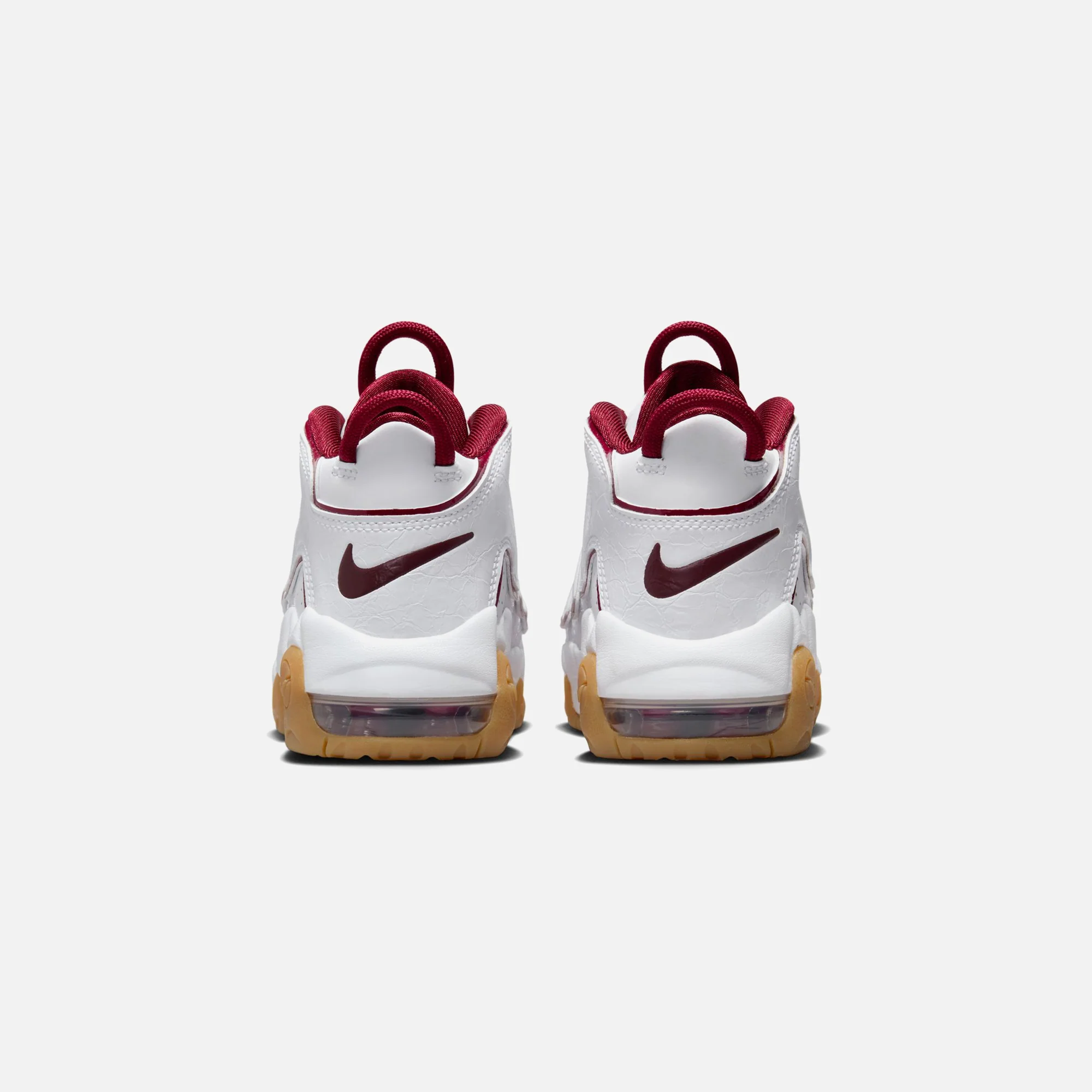 Nike Pre-School Air More Uptempo - Team Red / Gum - Image 5