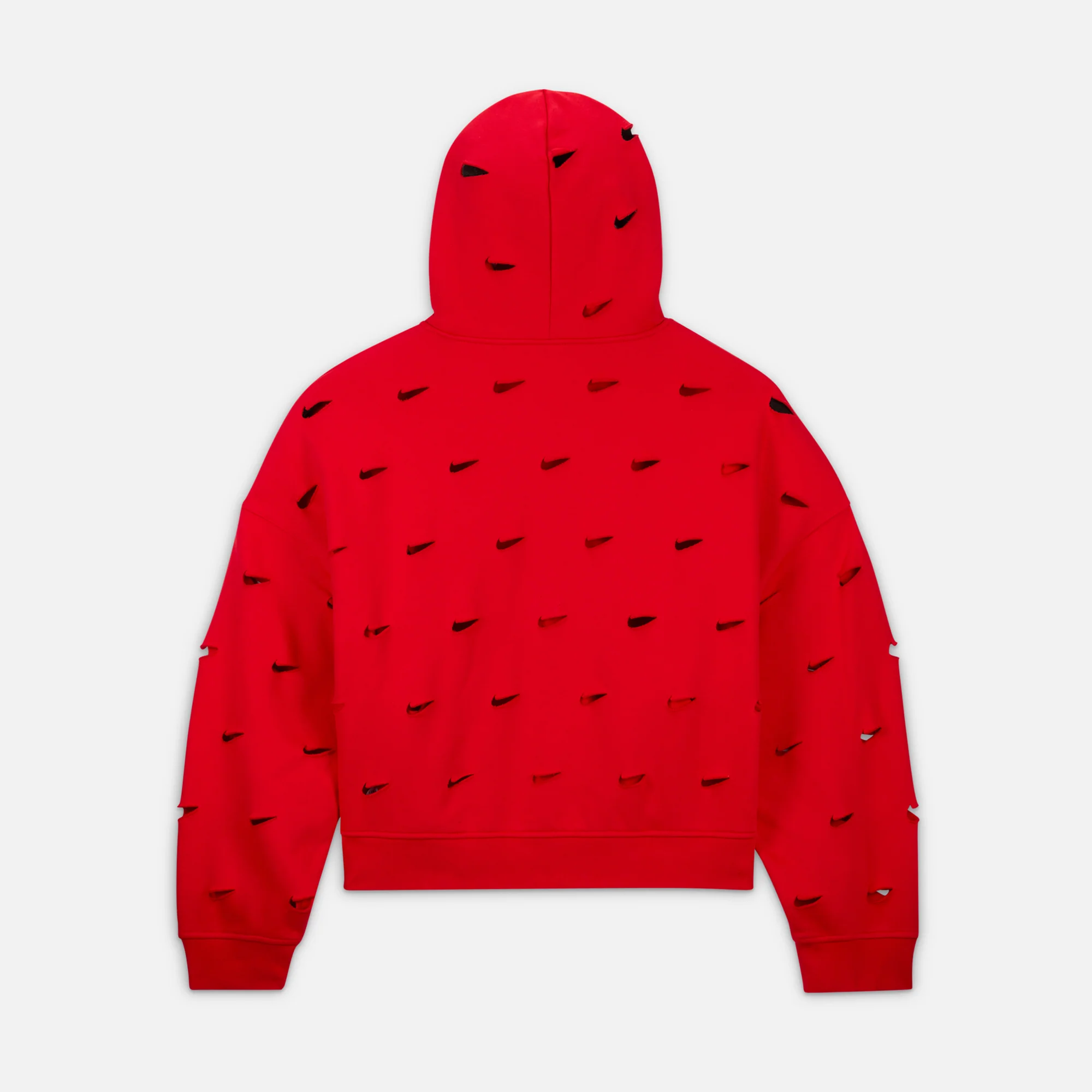 Nike x Jacquemus Swoosh Hoodie - University Red - Image 2