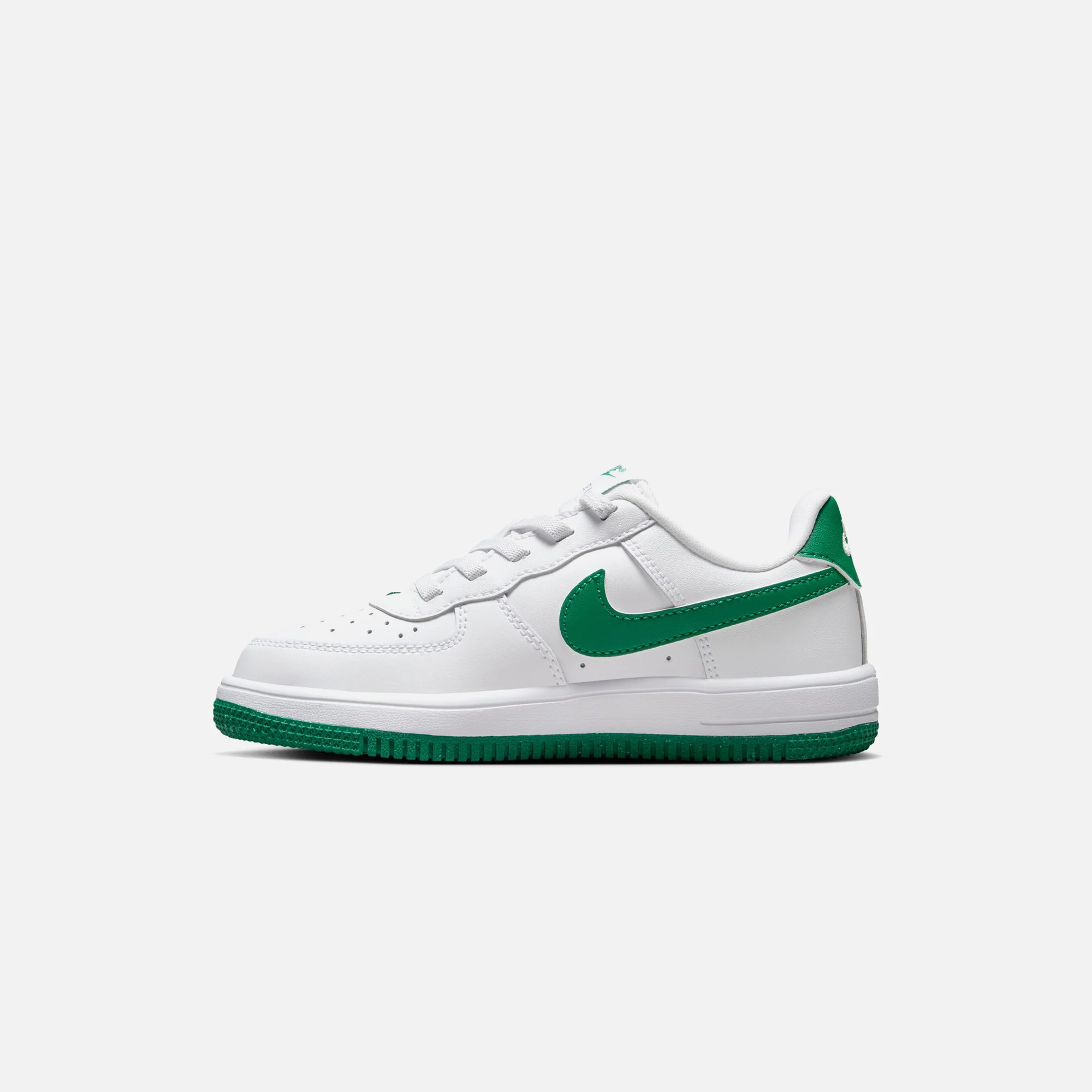 Nike PS Air Force 1 Low EasyOn - White / Malachite / White - Image 3