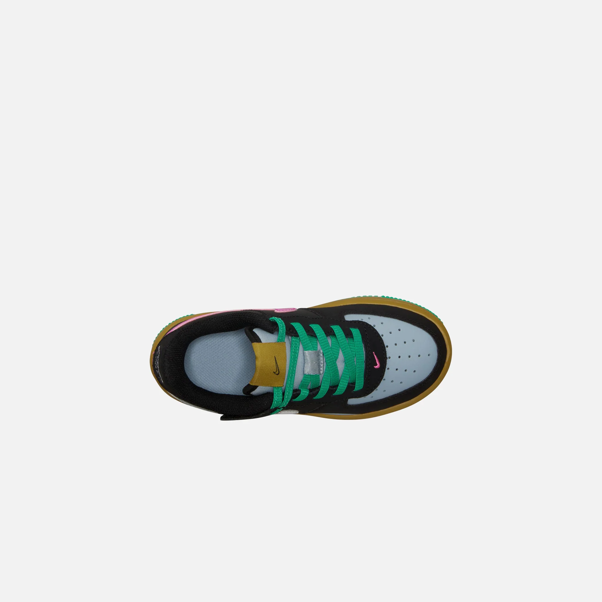Nike PS Air Force 1 LV8 - Black / Summit White / Light Armory Blue - Image 6