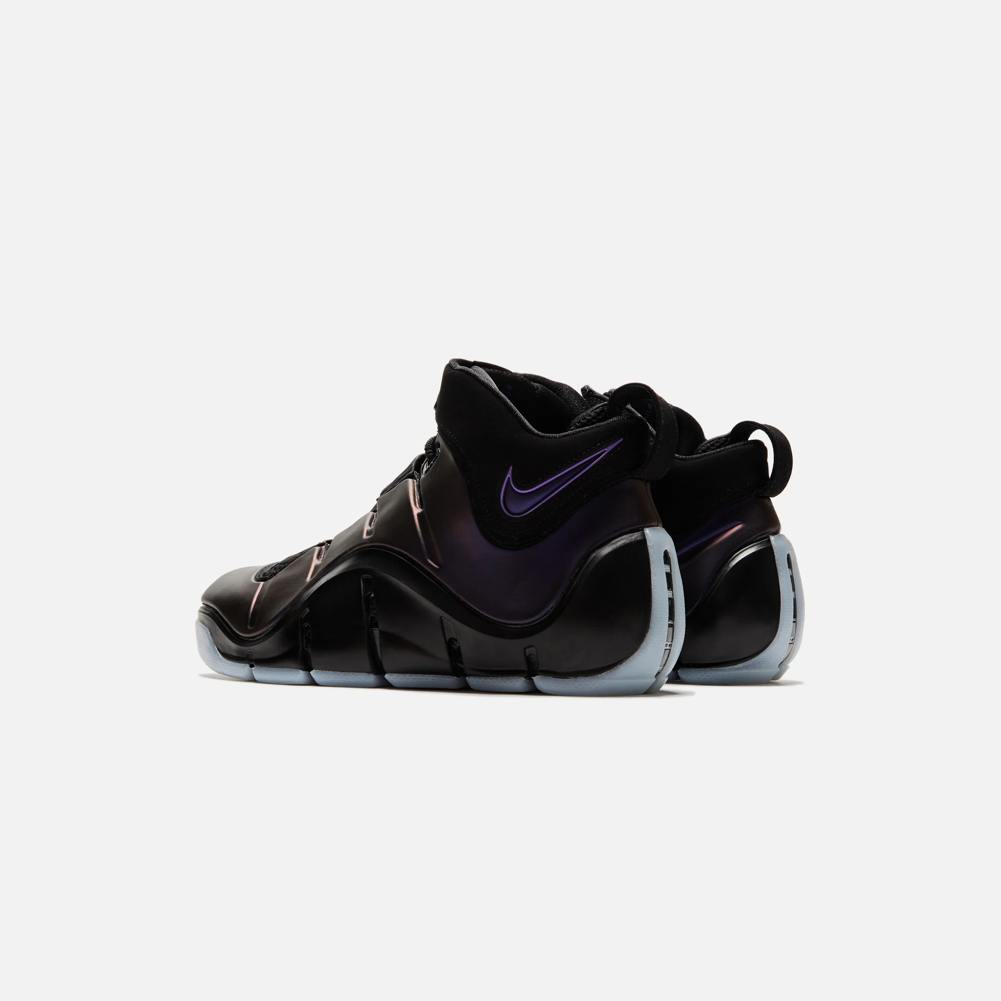 Nike Zoom LeBron IV - Black / Varsity Purple / Blue Tint - Image 4