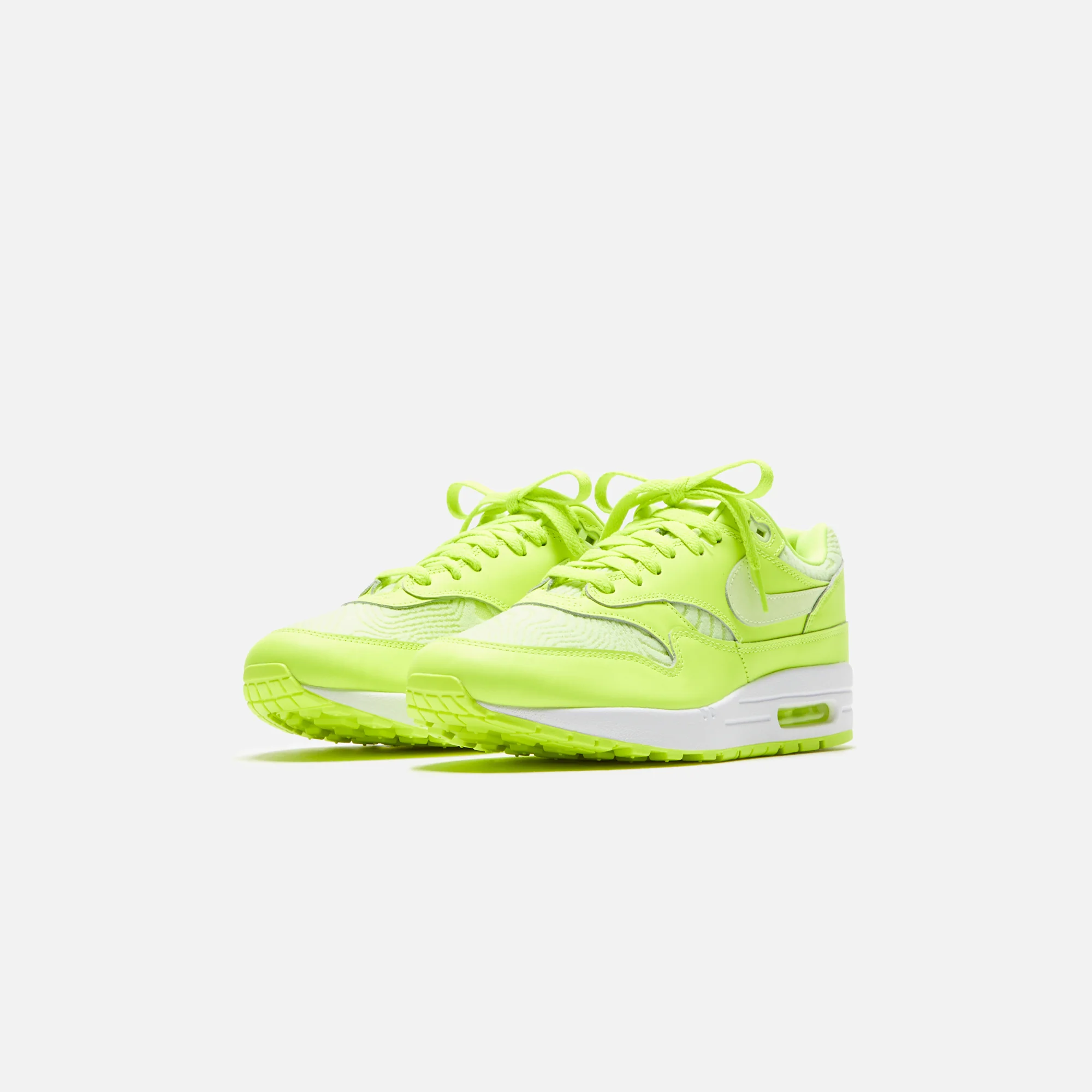 Nike Air Max 1 - Volt / Barely Volt / White - Image 2