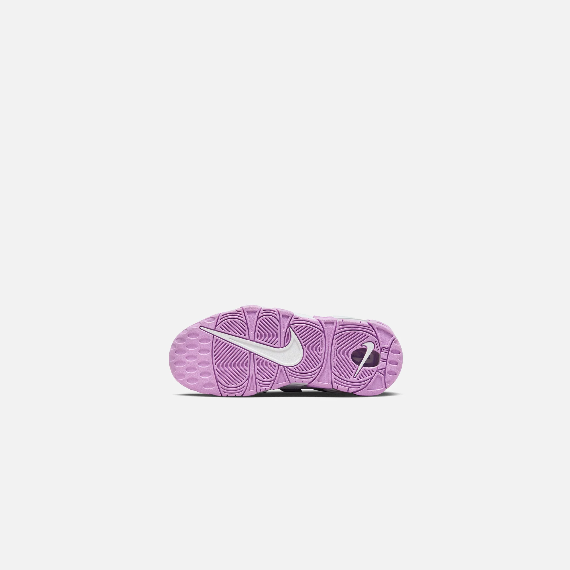 Nike Grade School Air More Uptempo - White / Rush Fuchsia - Image 5