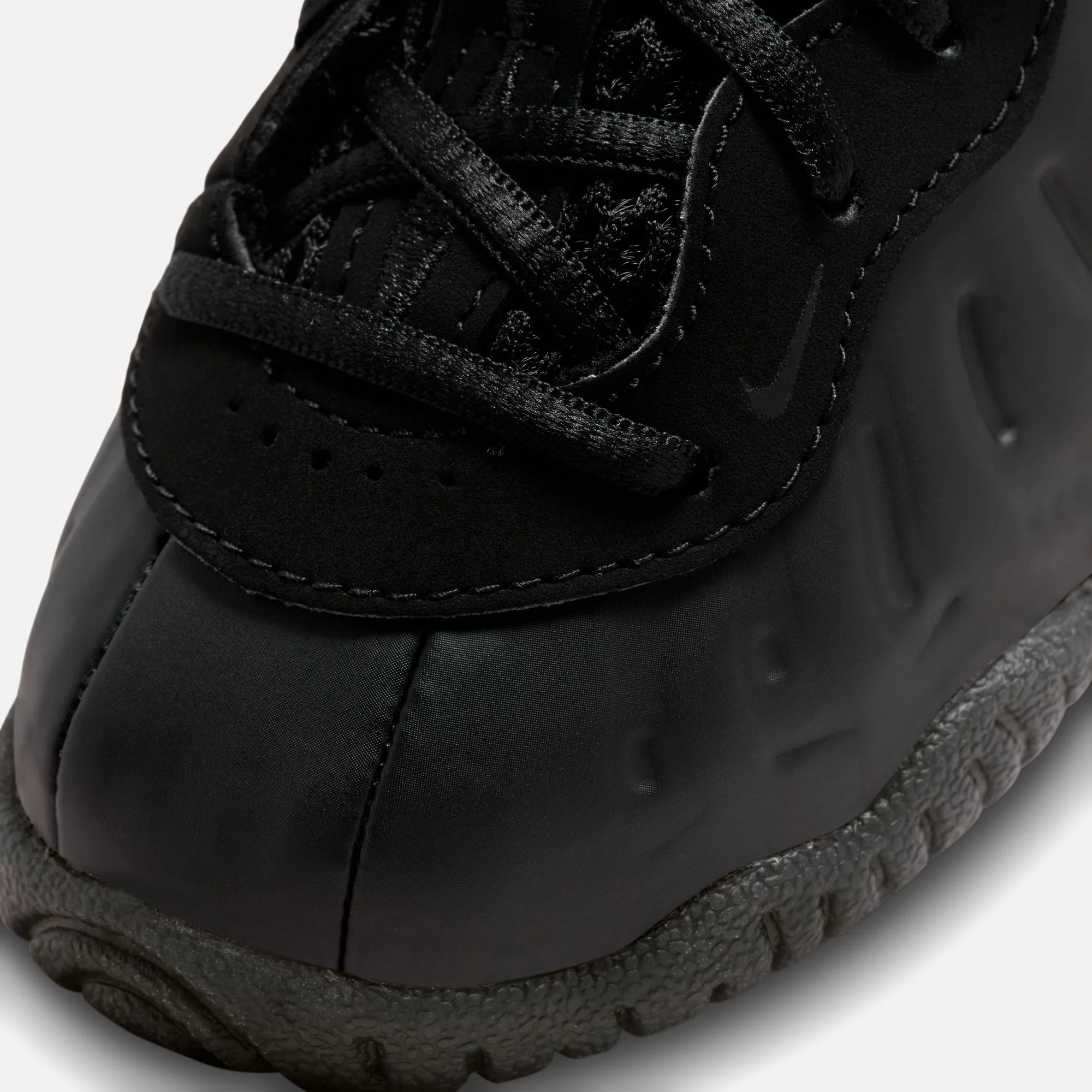 Nike TD Air Foamposite One - Black / Anthracite / Black - Image 5