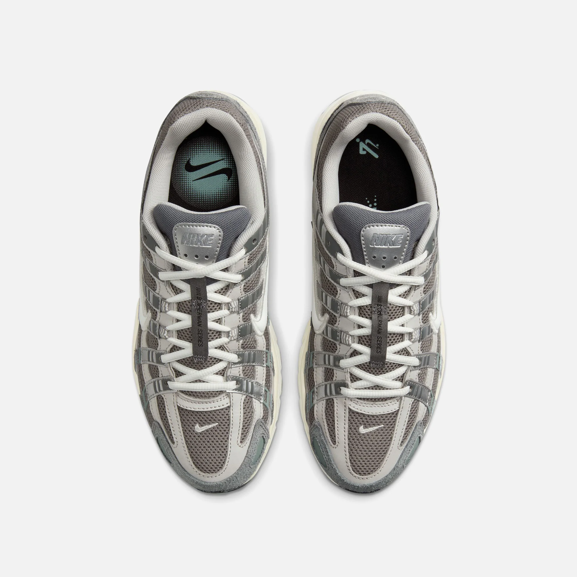 Nike P-6000 - Flat Pewter / White / LT Iron Ore - Image 4