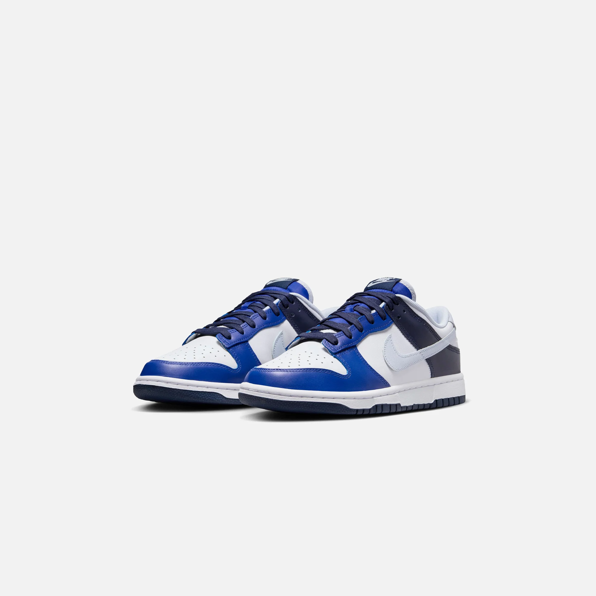 Nike Dunk Low - White / Football Grey / Game Royal - Image 2