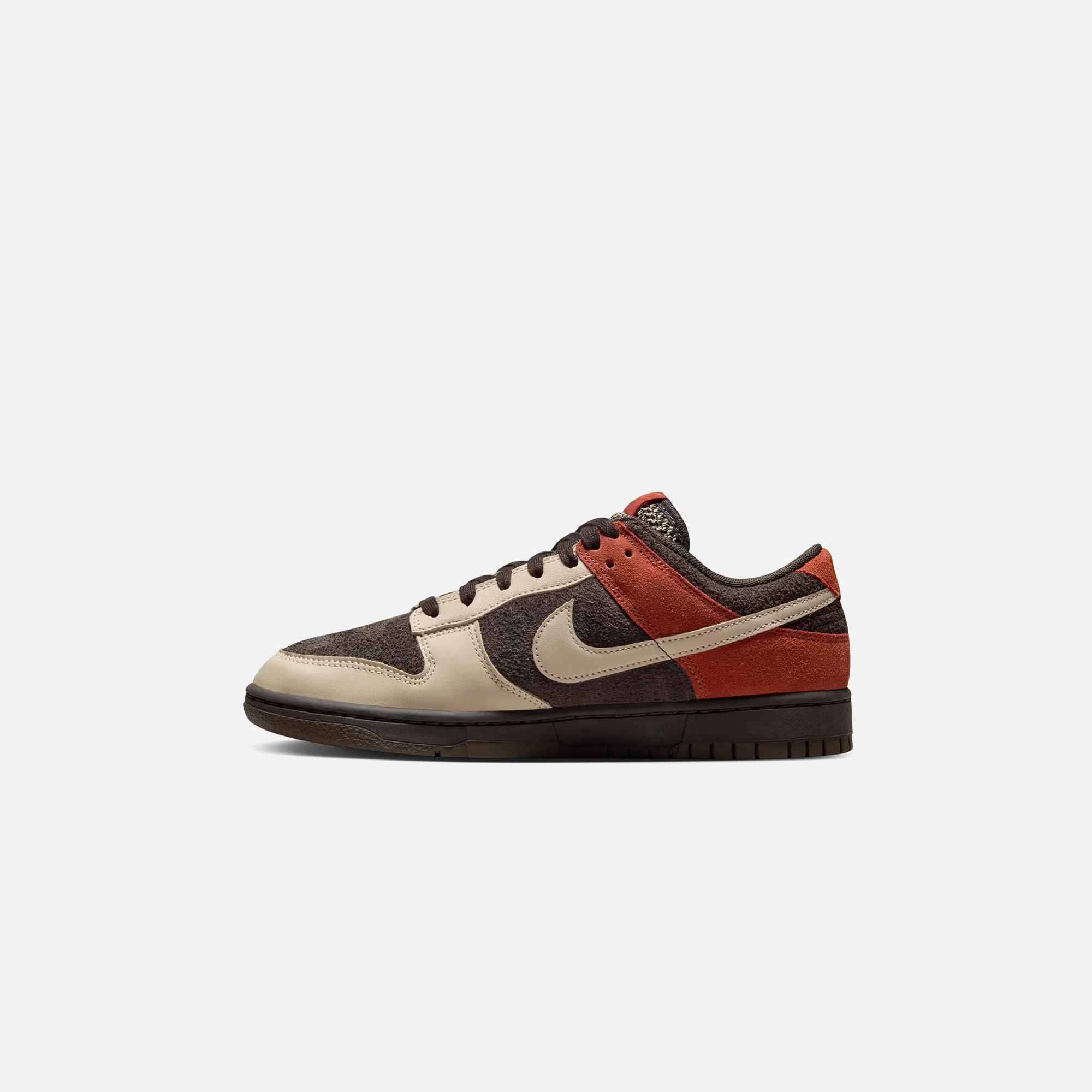 Nike Dunk Low Red Panda - Velvet Brown / Sanddrift / Rugged Orange - Image 3