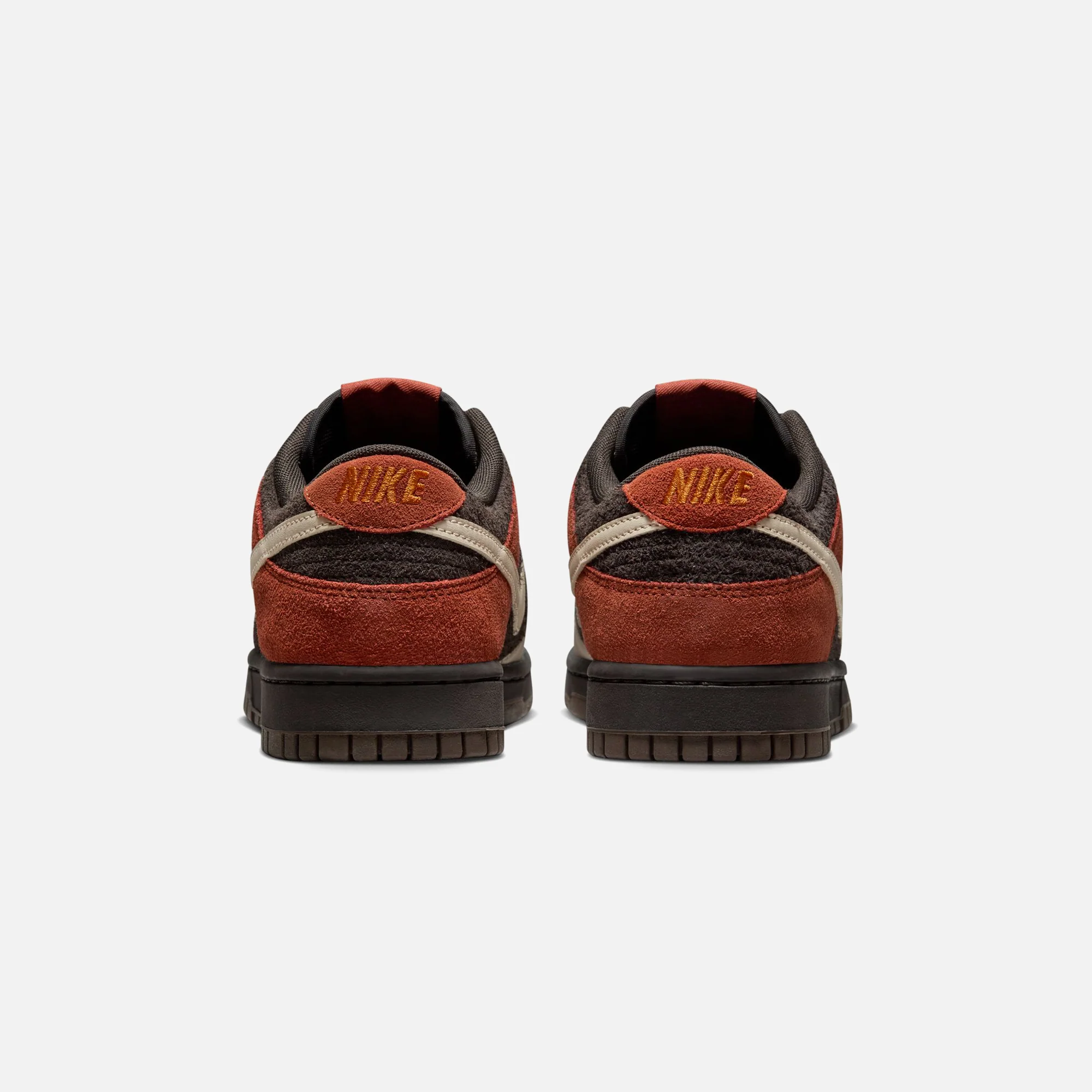 Nike Dunk Low Red Panda - Velvet Brown / Sanddrift / Rugged Orange - Image 4