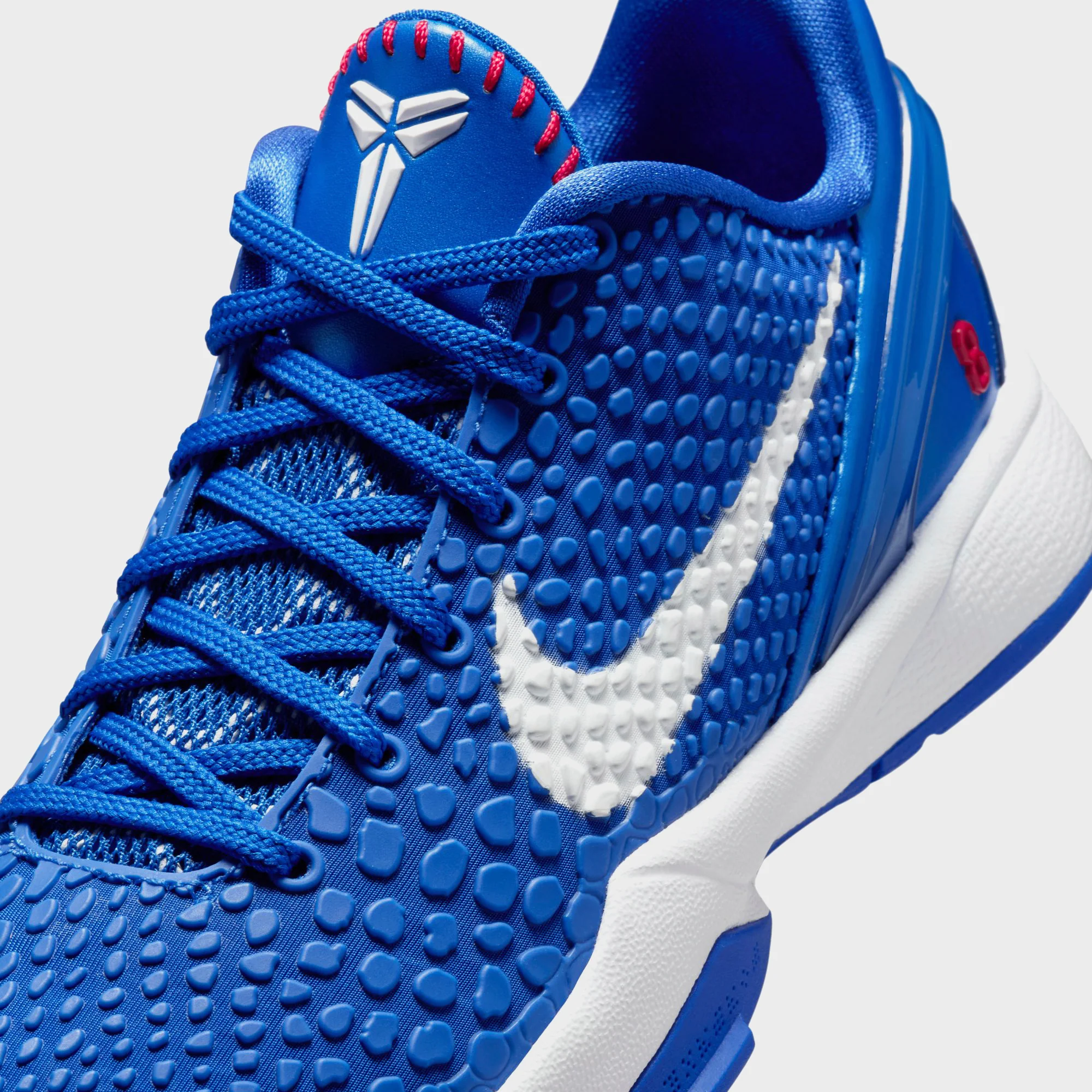 Nike GS Kobe 6 Protro - Game Royal / White / University Red - Image 6