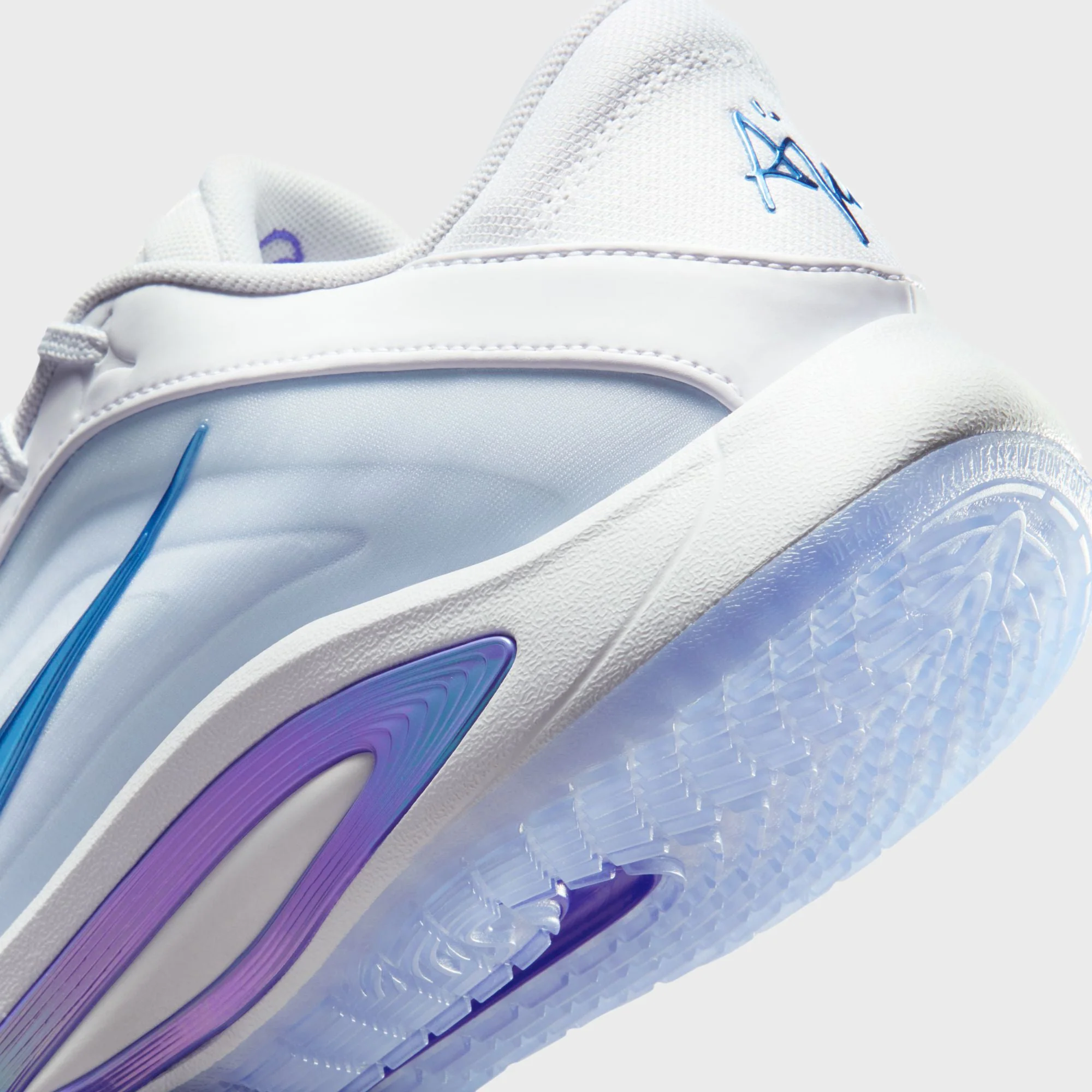 Nike WMNS A'One - White / Sapphire / Football Grey - Image 8