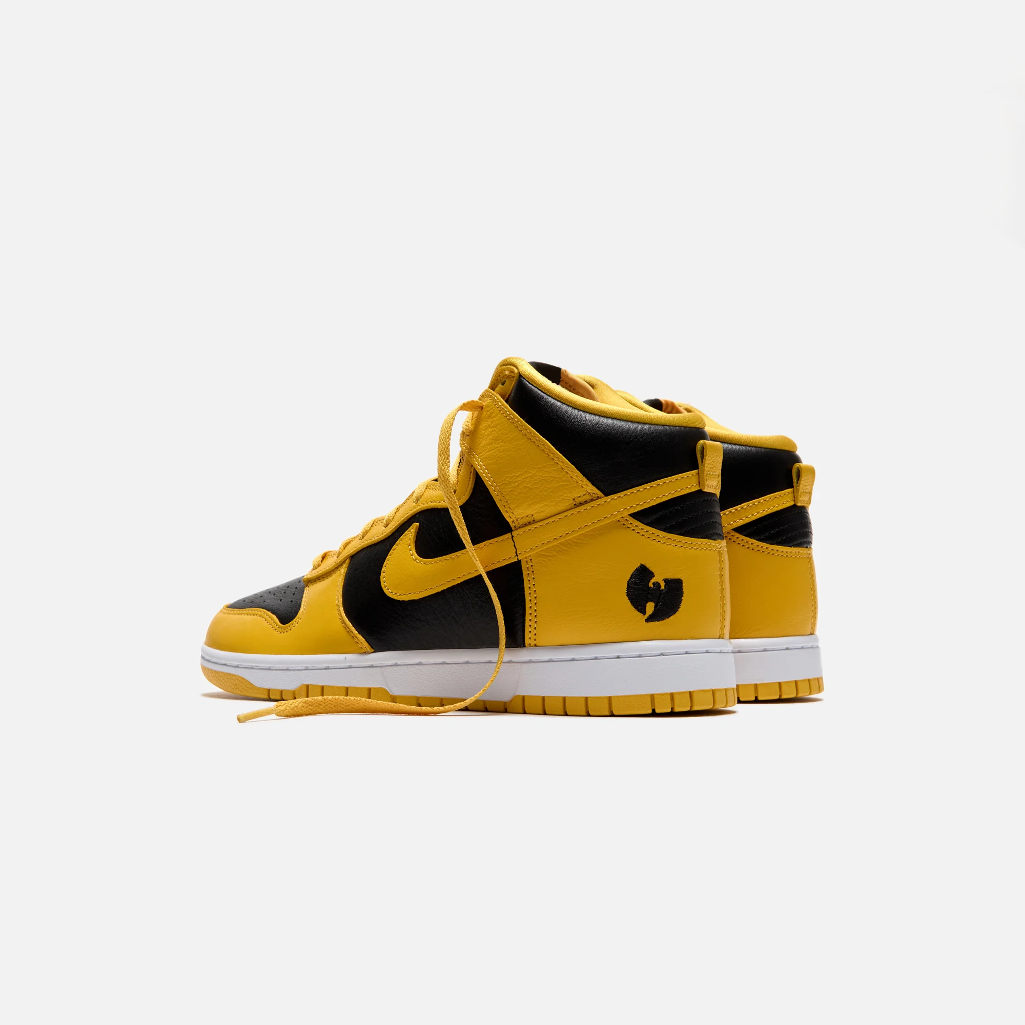 Nike Dunk High Retro PRM - Black / Pollen / White - Image 5