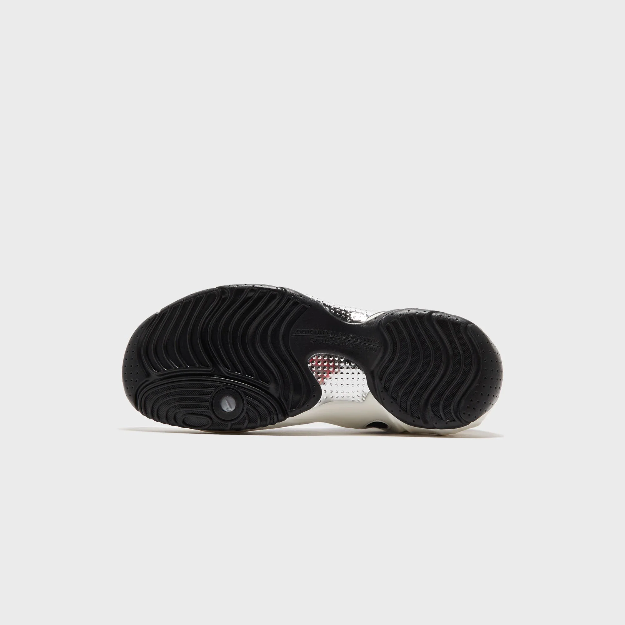 Nike Air Flightposite QS - Sail / Black / Metallic Silver - Image 5