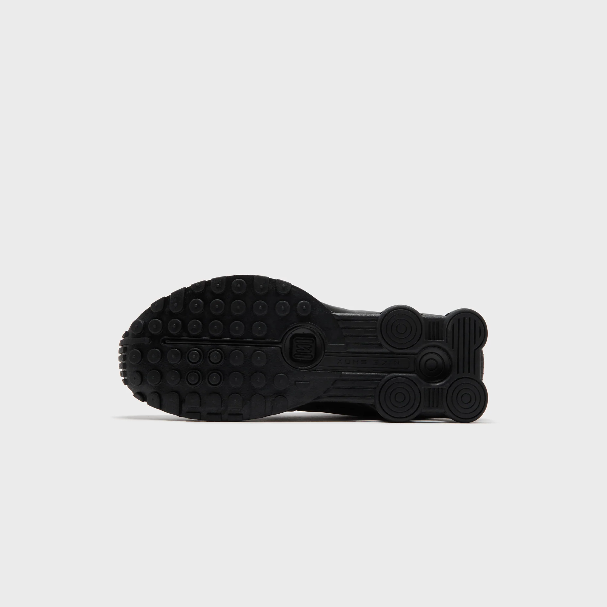 Nike Shox R4 - Black / Black / Black / Bright Crimson - Image 5