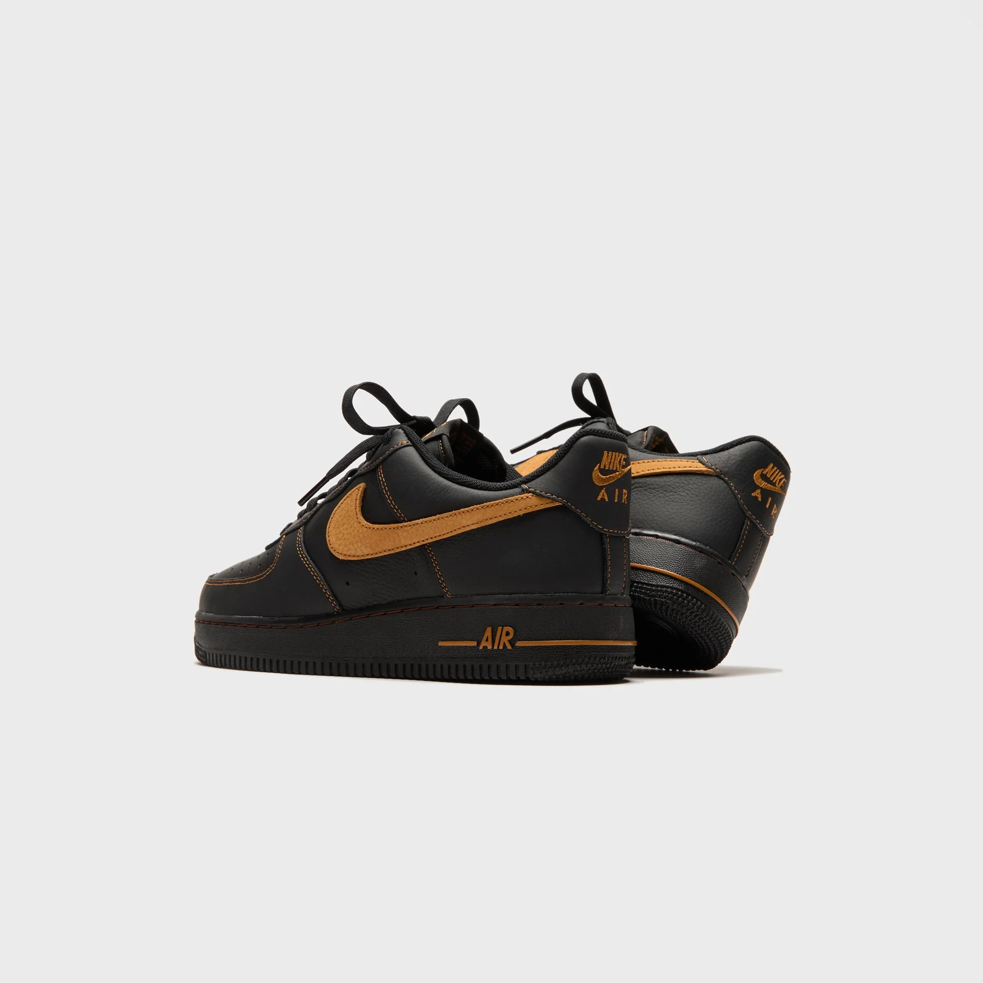 Nike Air Force 1 '07 LV8 - Black / Desert Ochre - Image 4