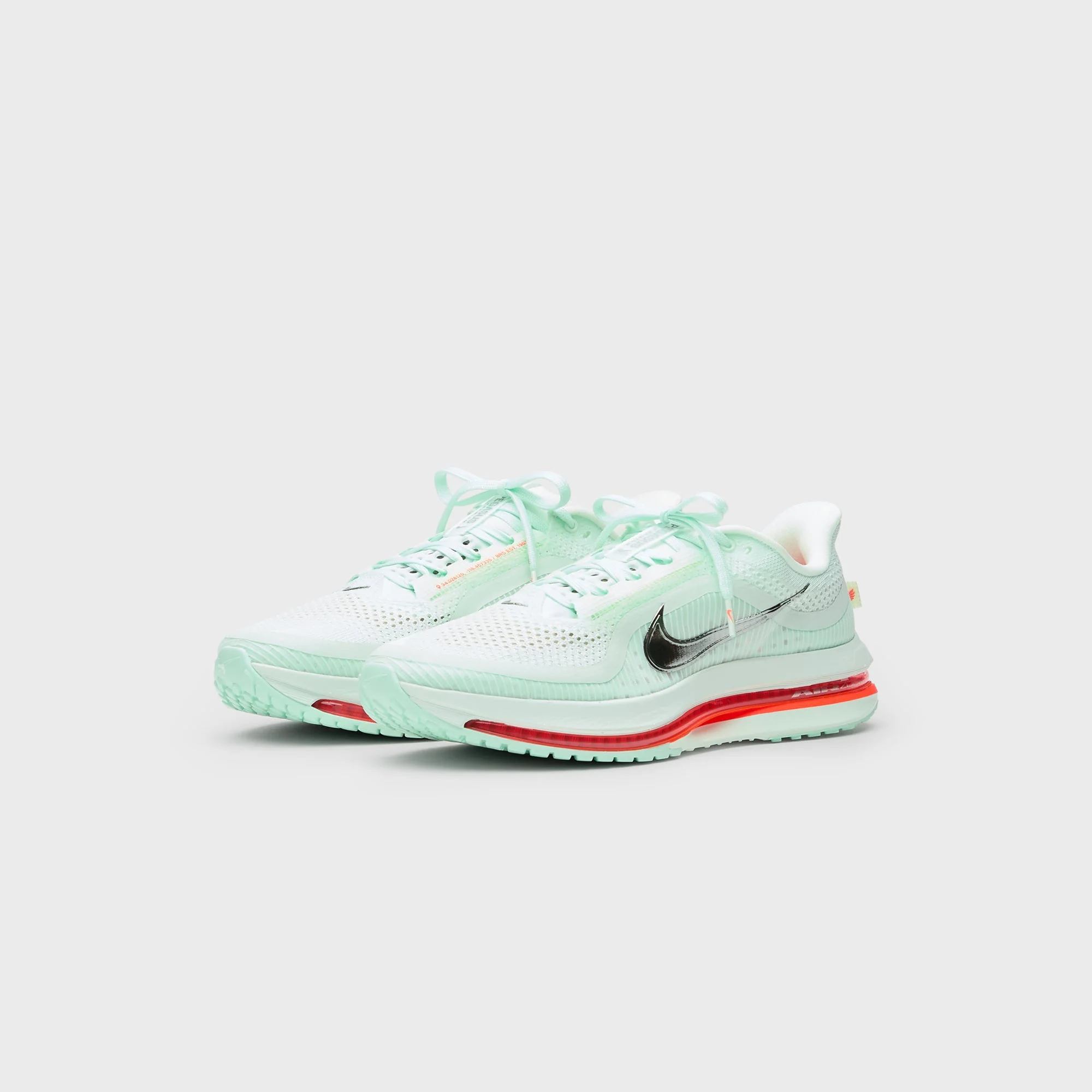 Nike Air Zoom Pegasus Premium - Barely Green / Bright Crimson / Mint Foam / Metallic Silver - Image 2