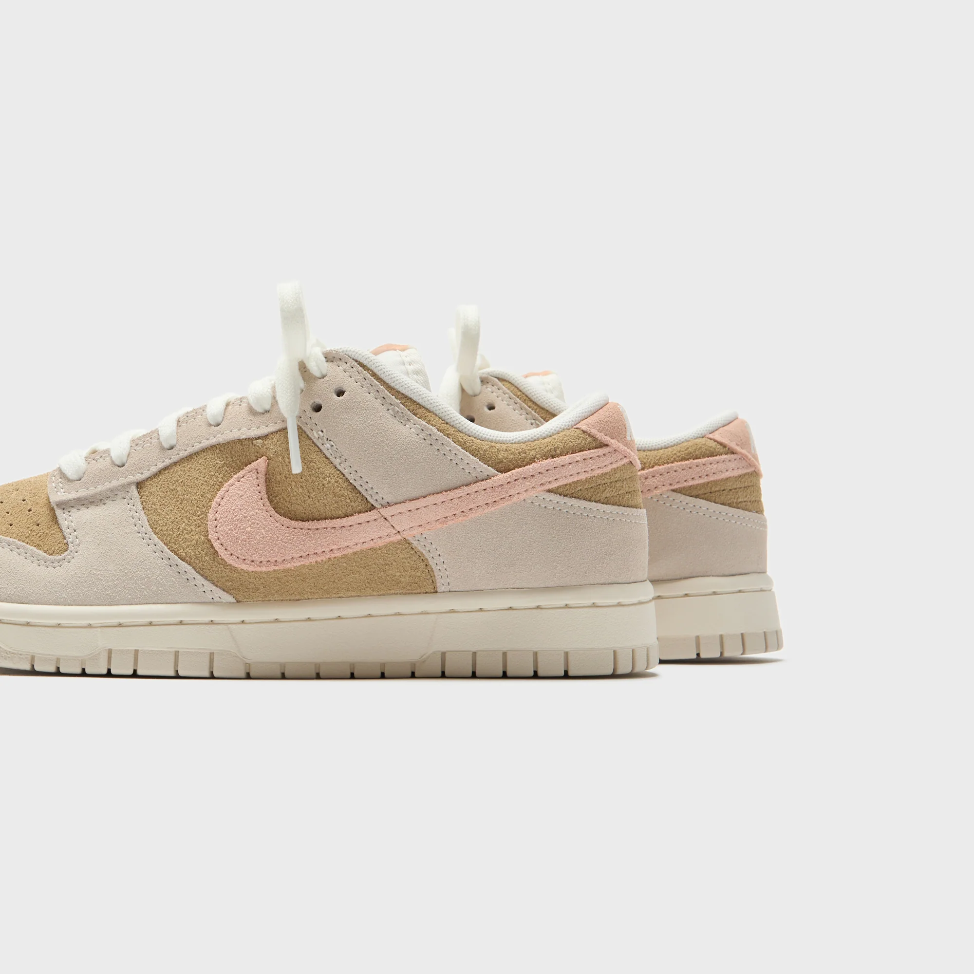 Nike WMNS Dunk Low - Phantom / Parachute Beige / Sail / Washed Coral - Image 3