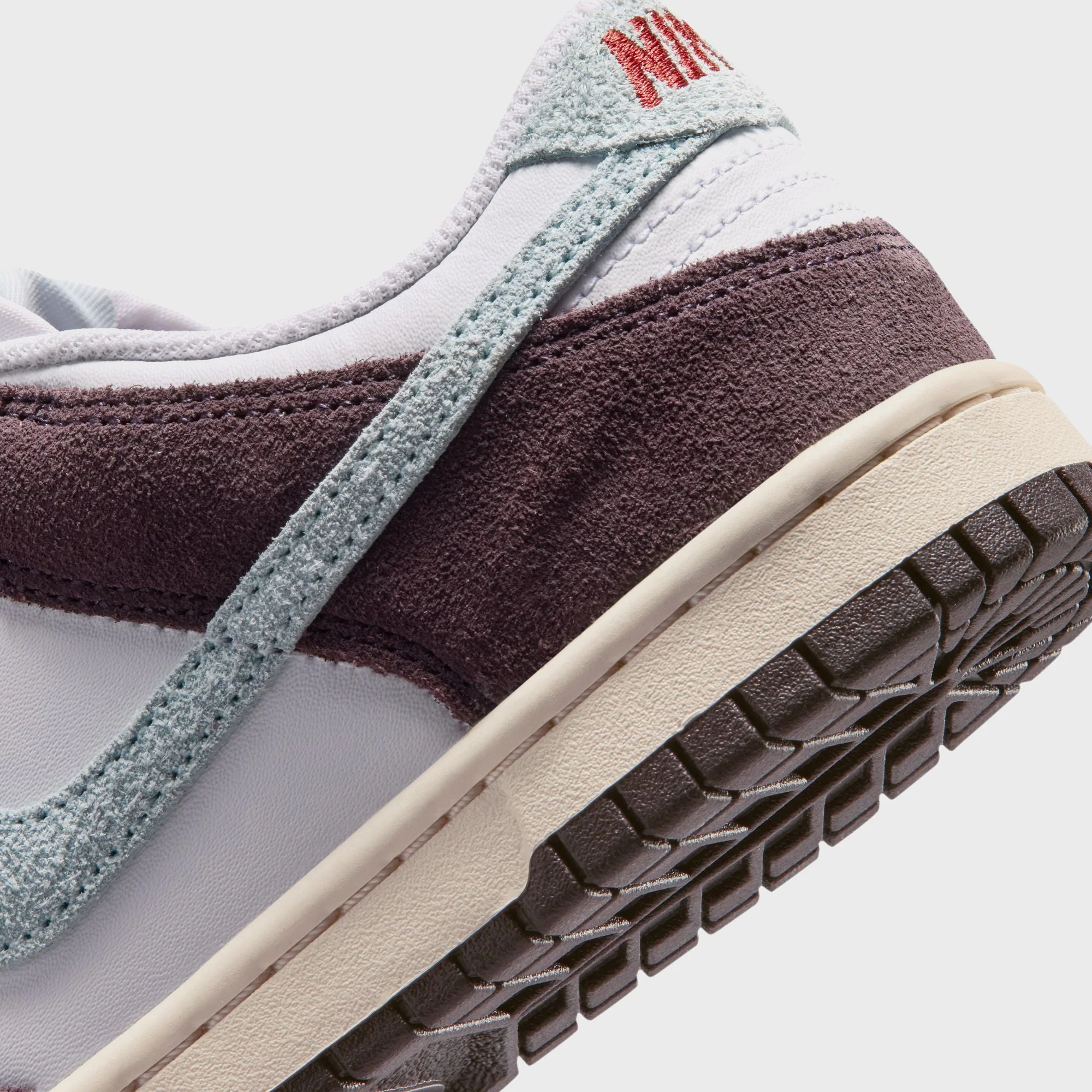 Nike GS Dunk Low SE - White / Glacier Blue / Burgundy Ash - Image 7