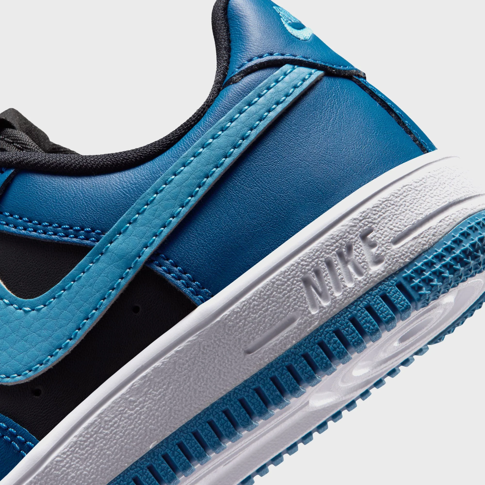 Nike PS Air Force 1 Low - Black / Dutch Blue / Court Blue / White - Image 8