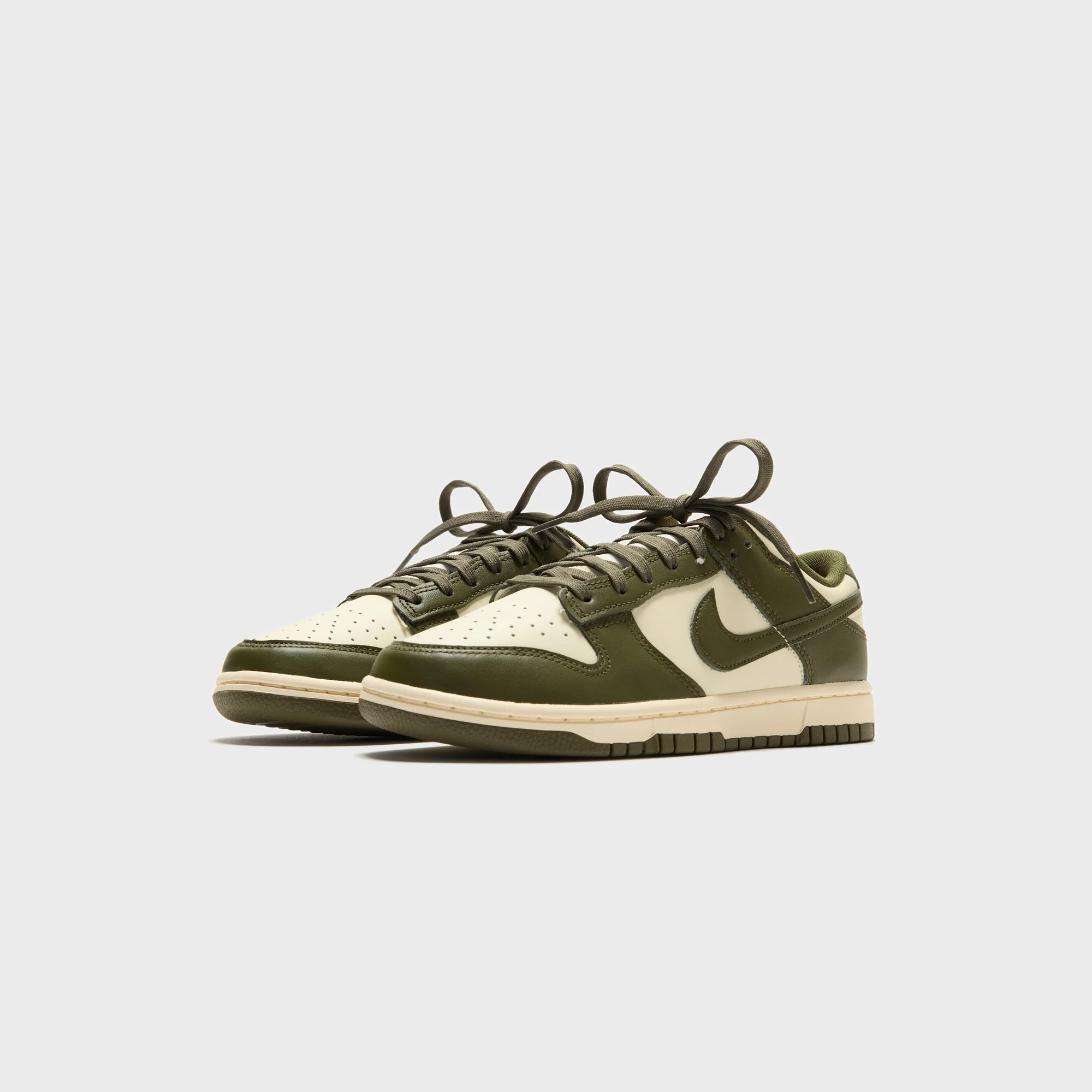 Nike Dunk Low Retro - Coconut Milk / Rough Green / Electro Orange - Image 2