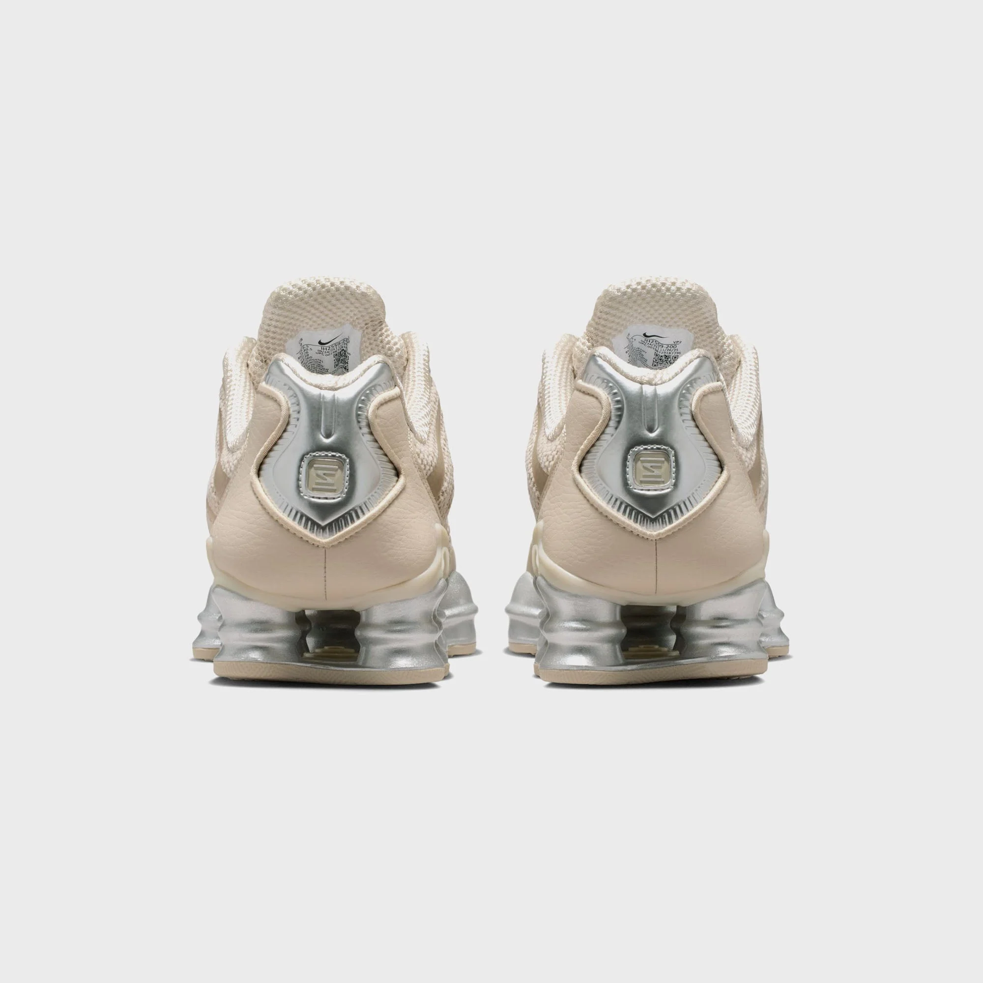 Nike WMNS Shox TL - Cream II / Black / Metallic Silver - Image 3