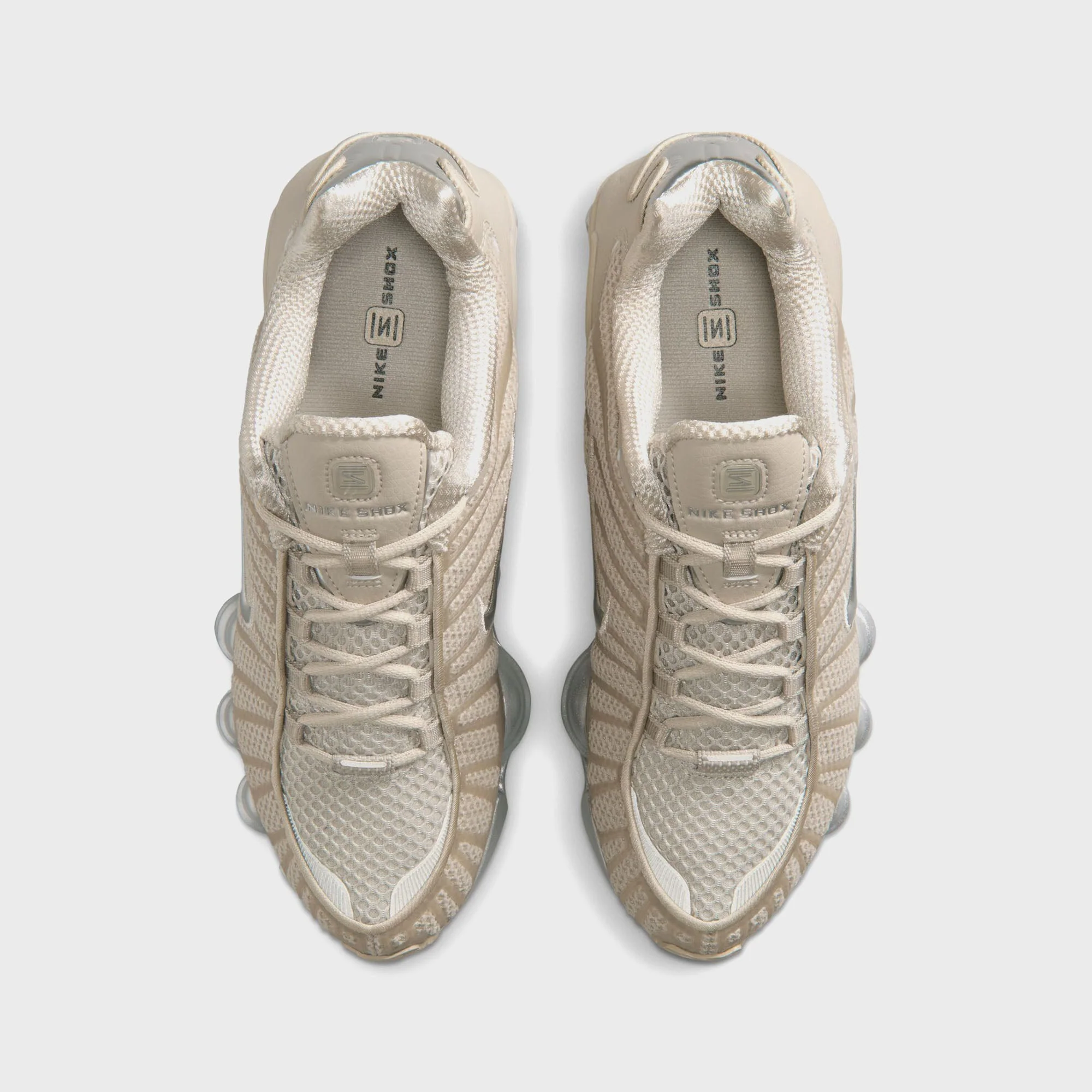 Nike WMNS Shox TL - Cream II / Black / Metallic Silver - Image 4