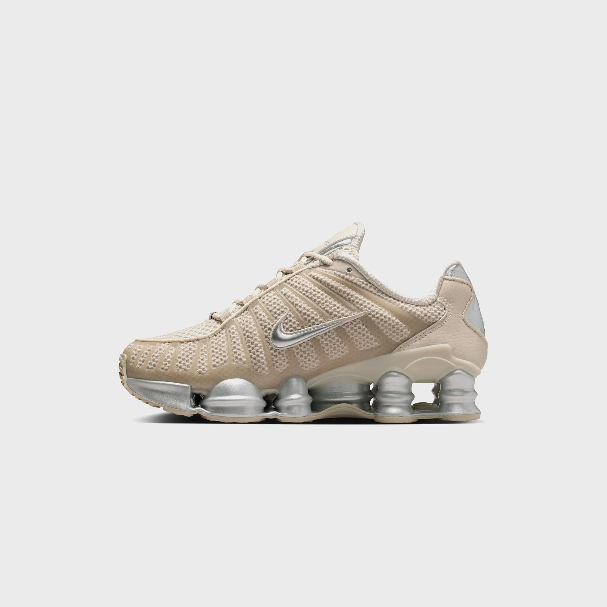 Nike WMNS Shox TL - Cream II / Black / Metallic Silver - Image 5